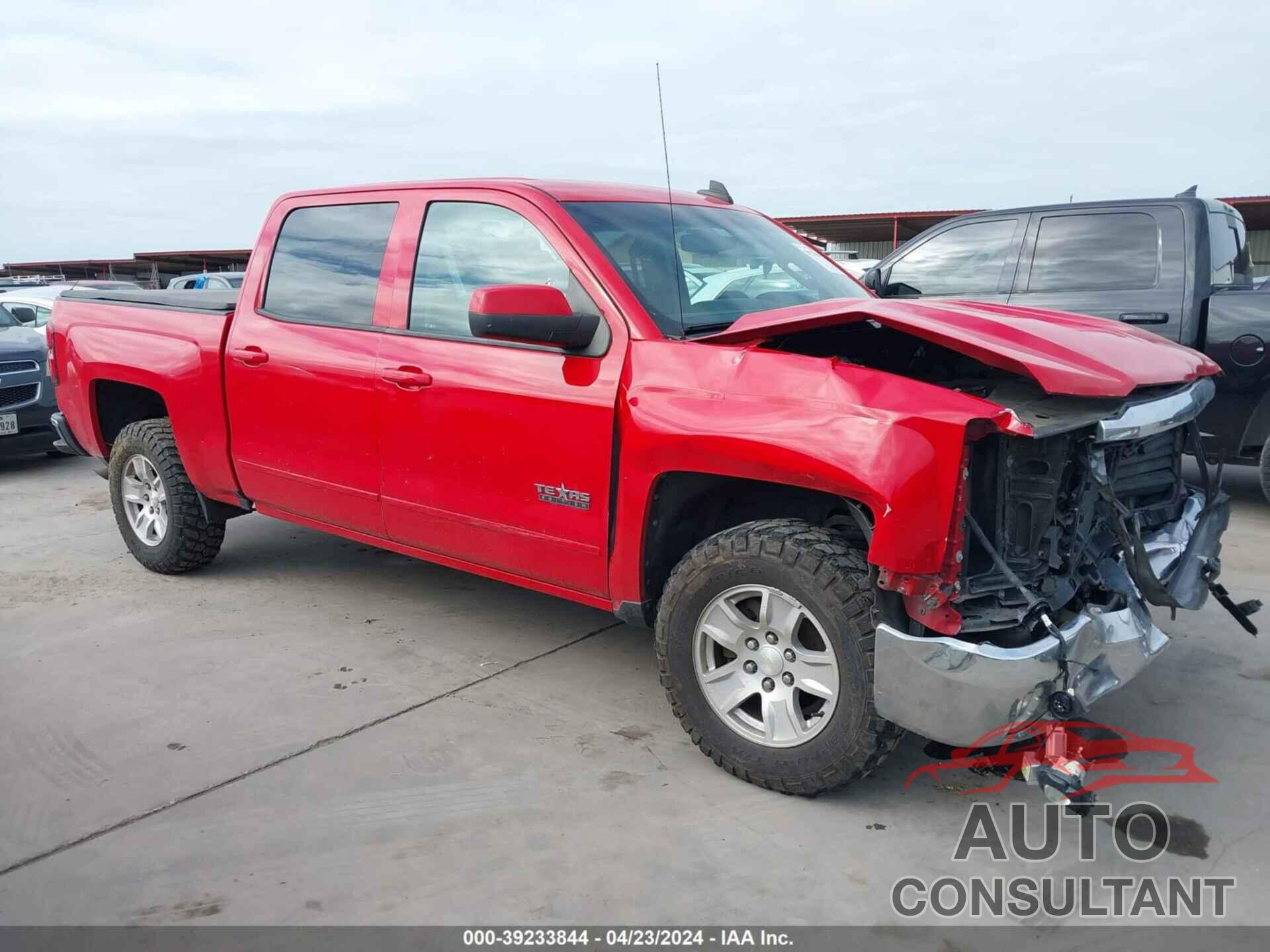 CHEVROLET SILVERADO 2017 - 3GCPCREC8HG172507