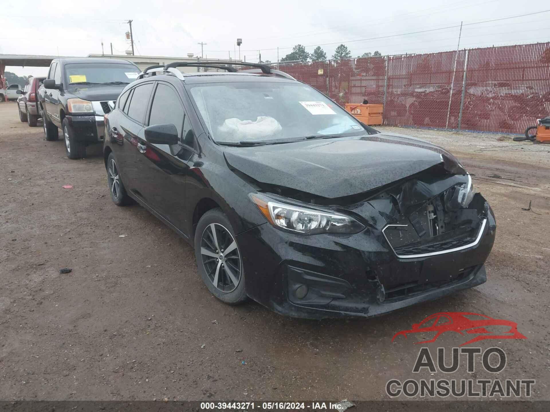 SUBARU IMPREZA 2019 - 4S3GTAD62K3738359