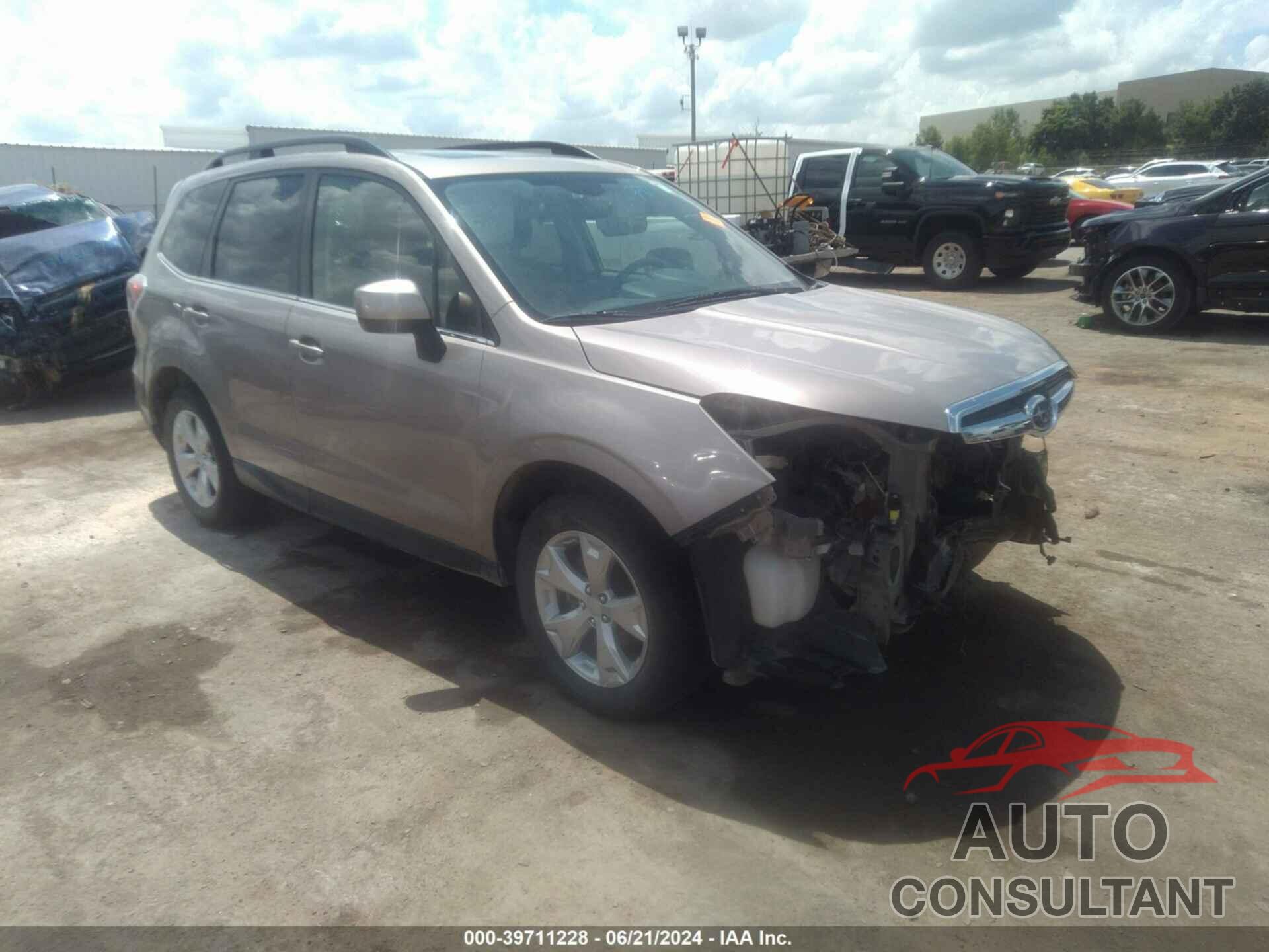 SUBARU FORESTER 2016 - JF2SJARCXGH485575