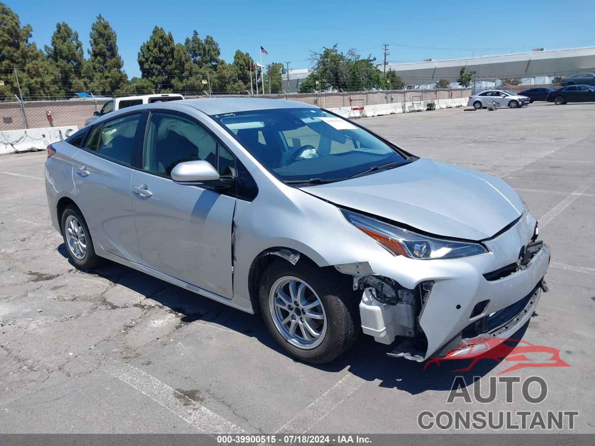 TOYOTA PRIUS 2020 - JTDKARFU0L3105757