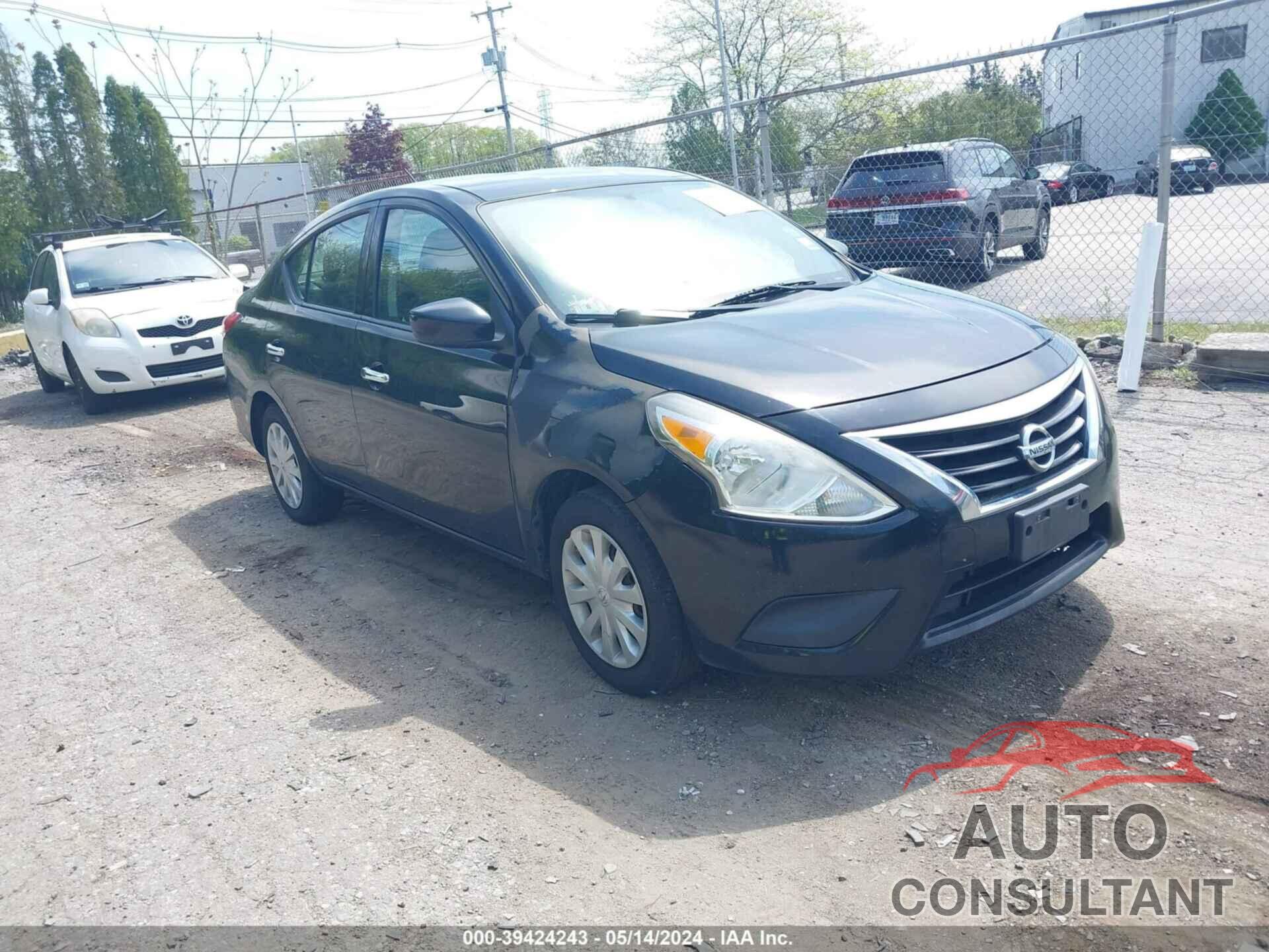 NISSAN VERSA 2016 - 3N1CN7AP6GL804662