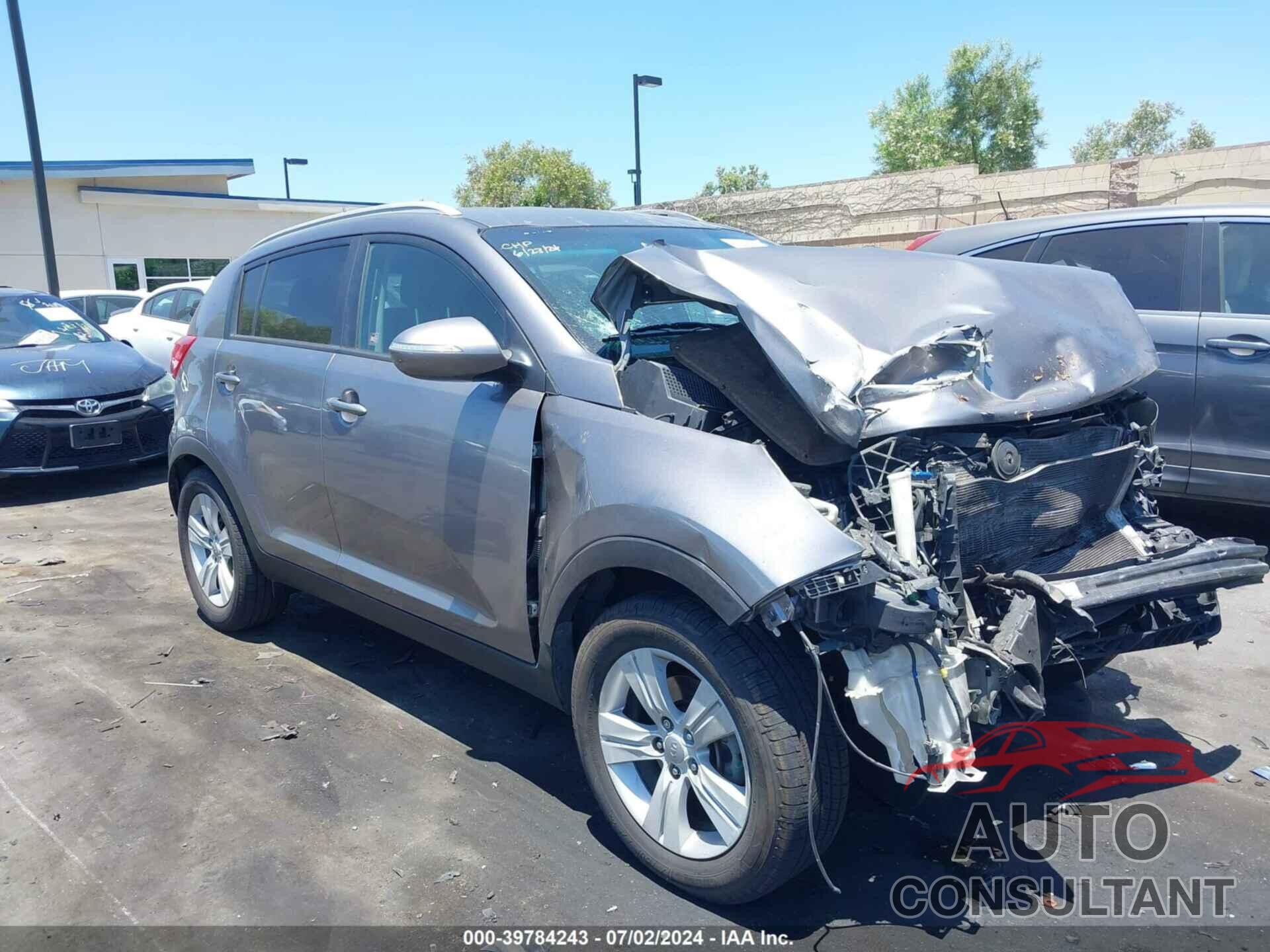 KIA SPORTAGE 2012 - KNDPB3A2XC7273890