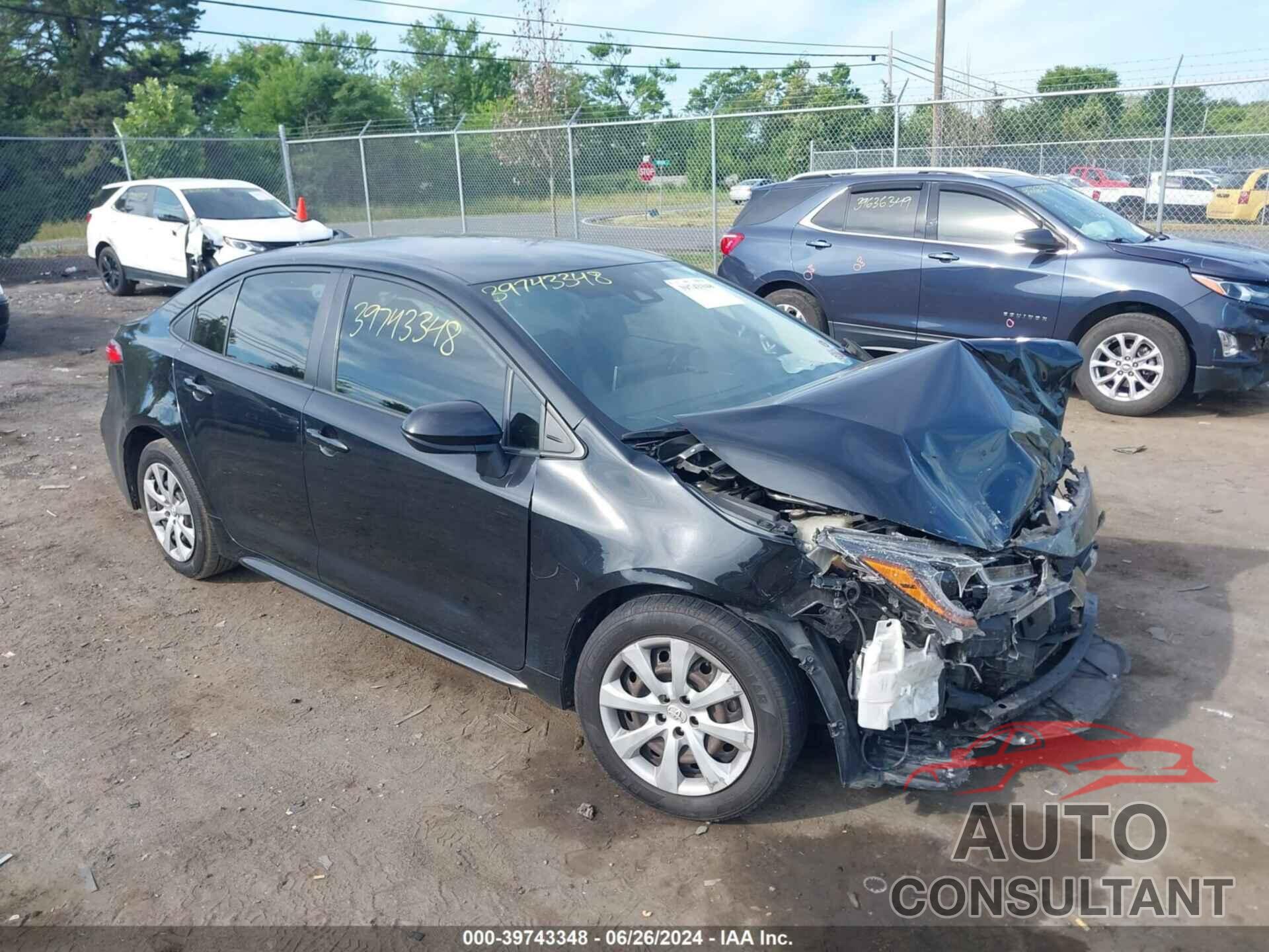 TOYOTA COROLLA 2020 - JTDEPRAE5LJ097033