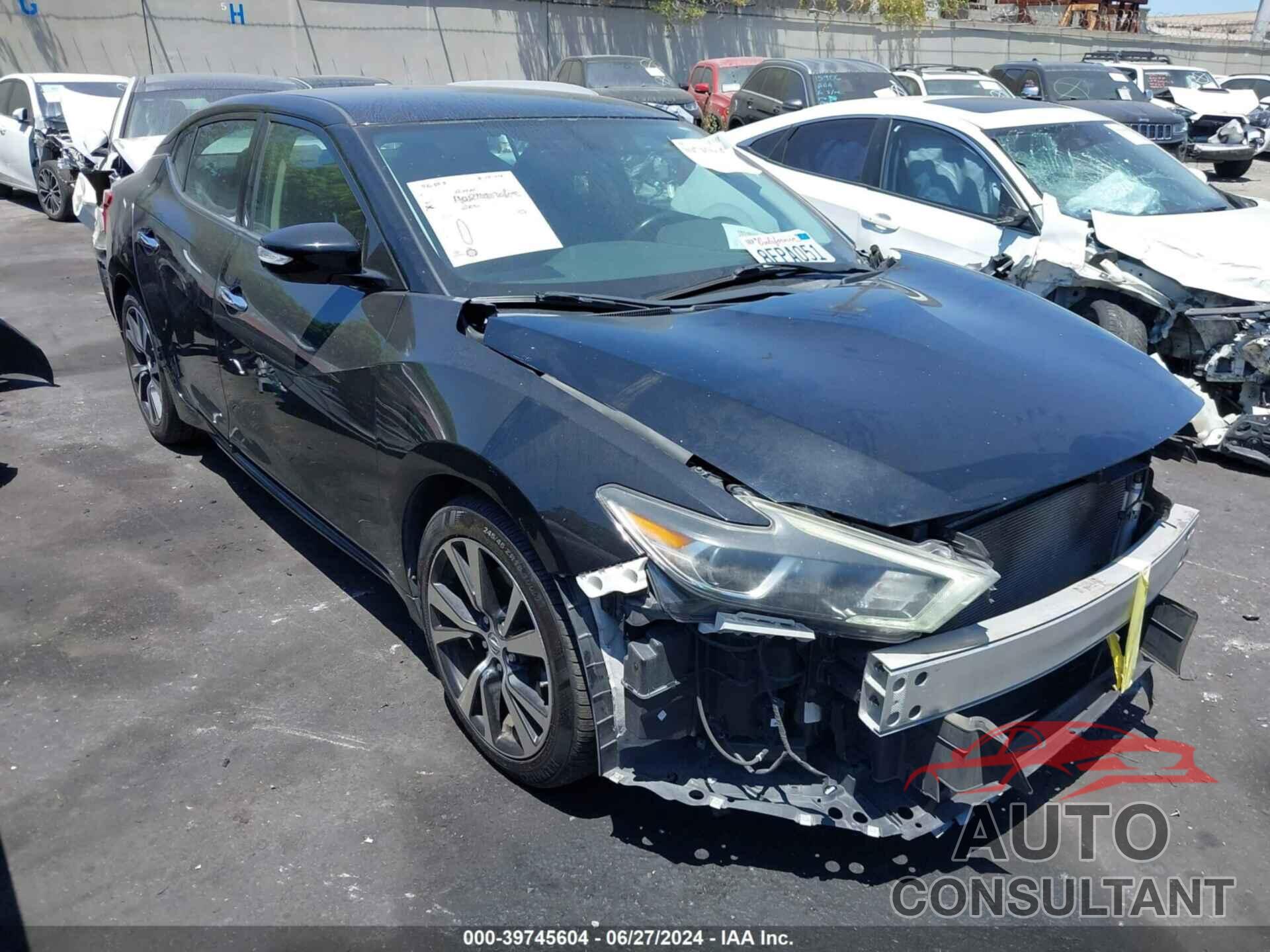 NISSAN MAXIMA 2017 - 1N4AA6AP1HC397265