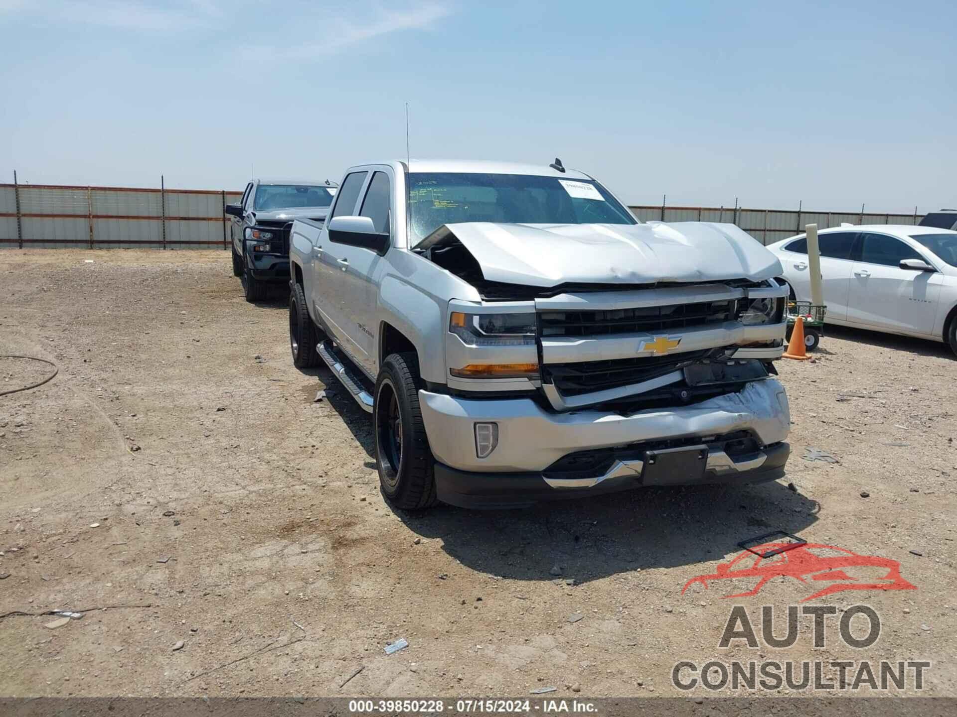 CHEVROLET SILVERADO 1500 2016 - 3GCUKREC0GG297733