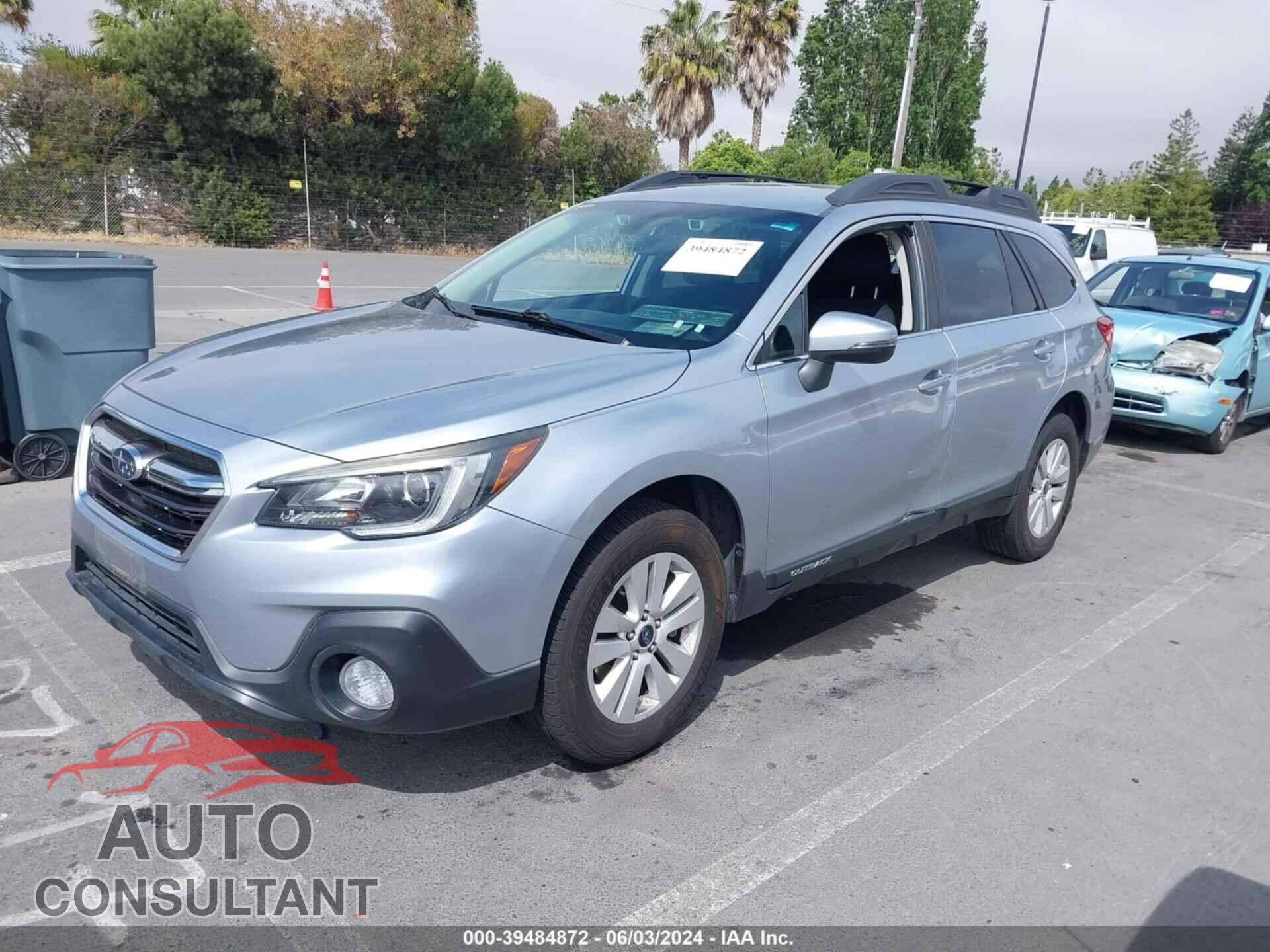 SUBARU OUTBACK 2019 - 4S4BSAFC9K3296479