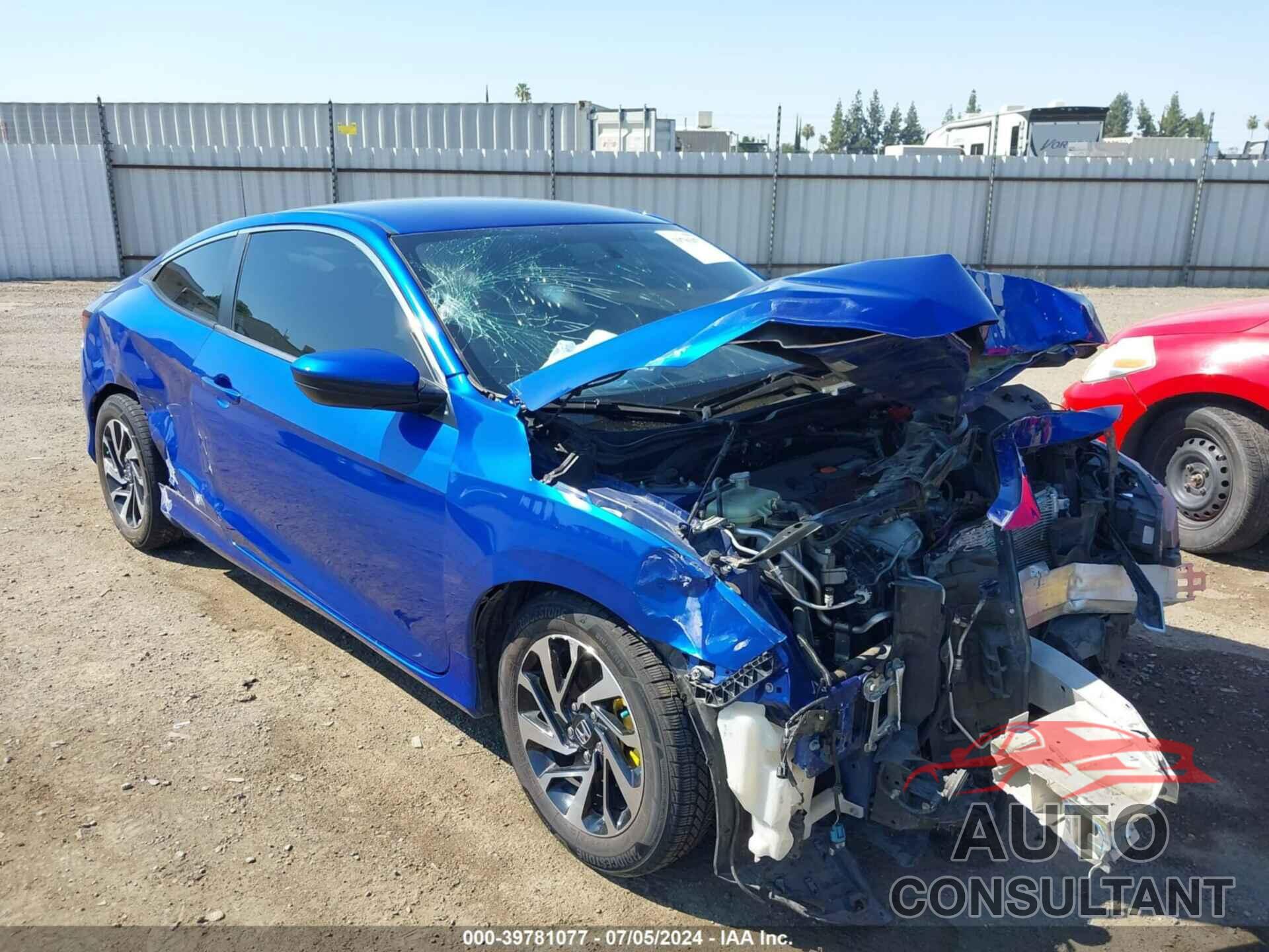 HONDA CIVIC 2017 - 2HGFC4B51HH300088