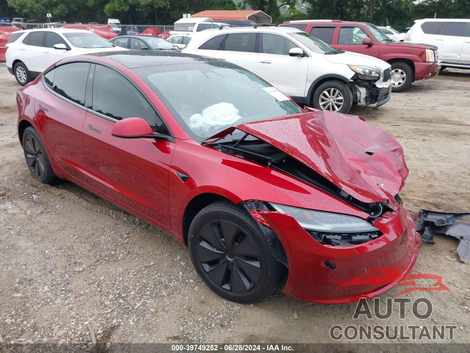 TESLA MODEL 3 2024 - 5YJ3E1EA1RF771488