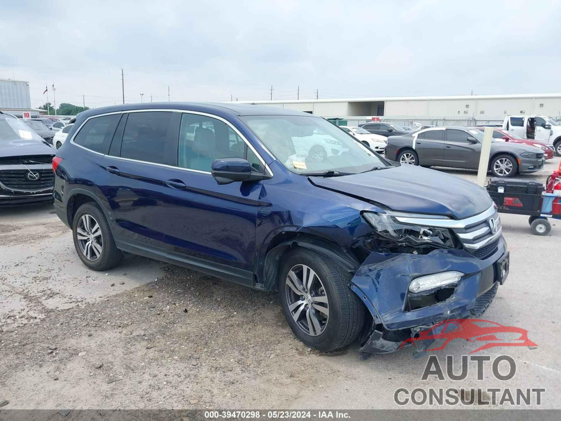 HONDA PILOT 2018 - 5FNYF5H56JB009514