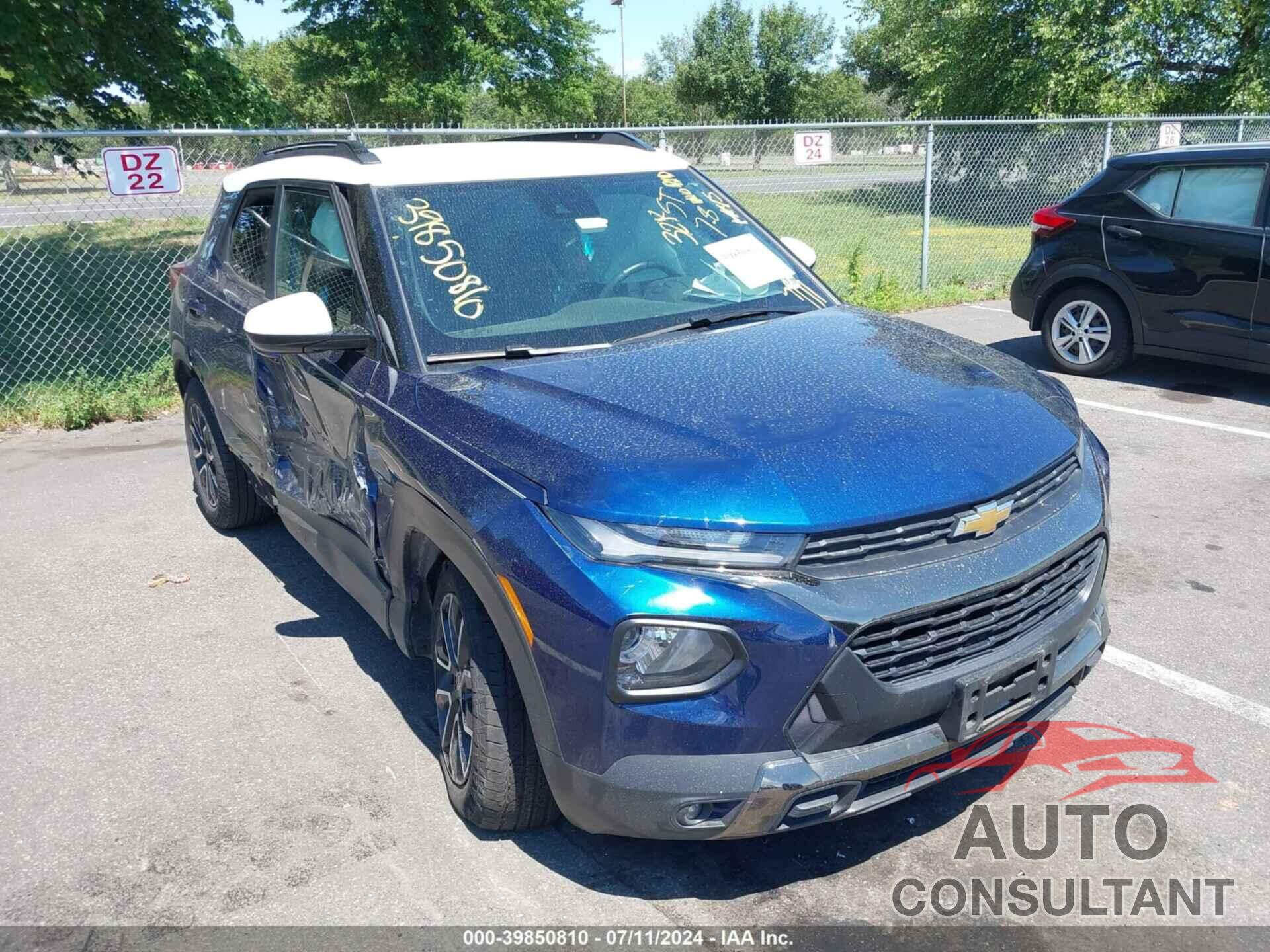 CHEVROLET TRAILBLAZER 2022 - KL79MSSL5NB141539