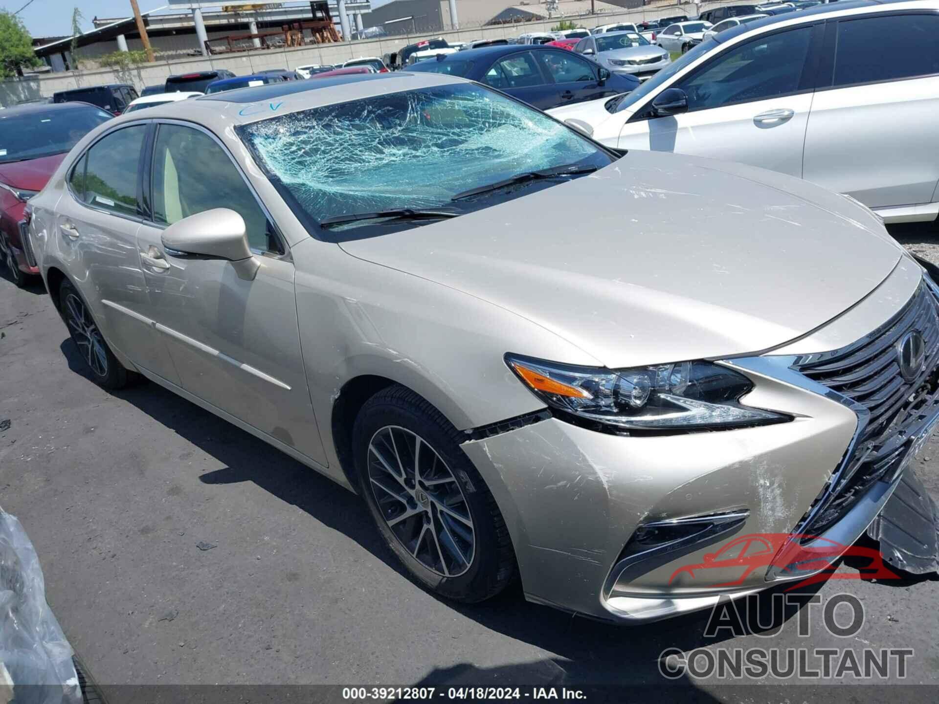 LEXUS ES 2016 - JTHBK1GG2G2239333