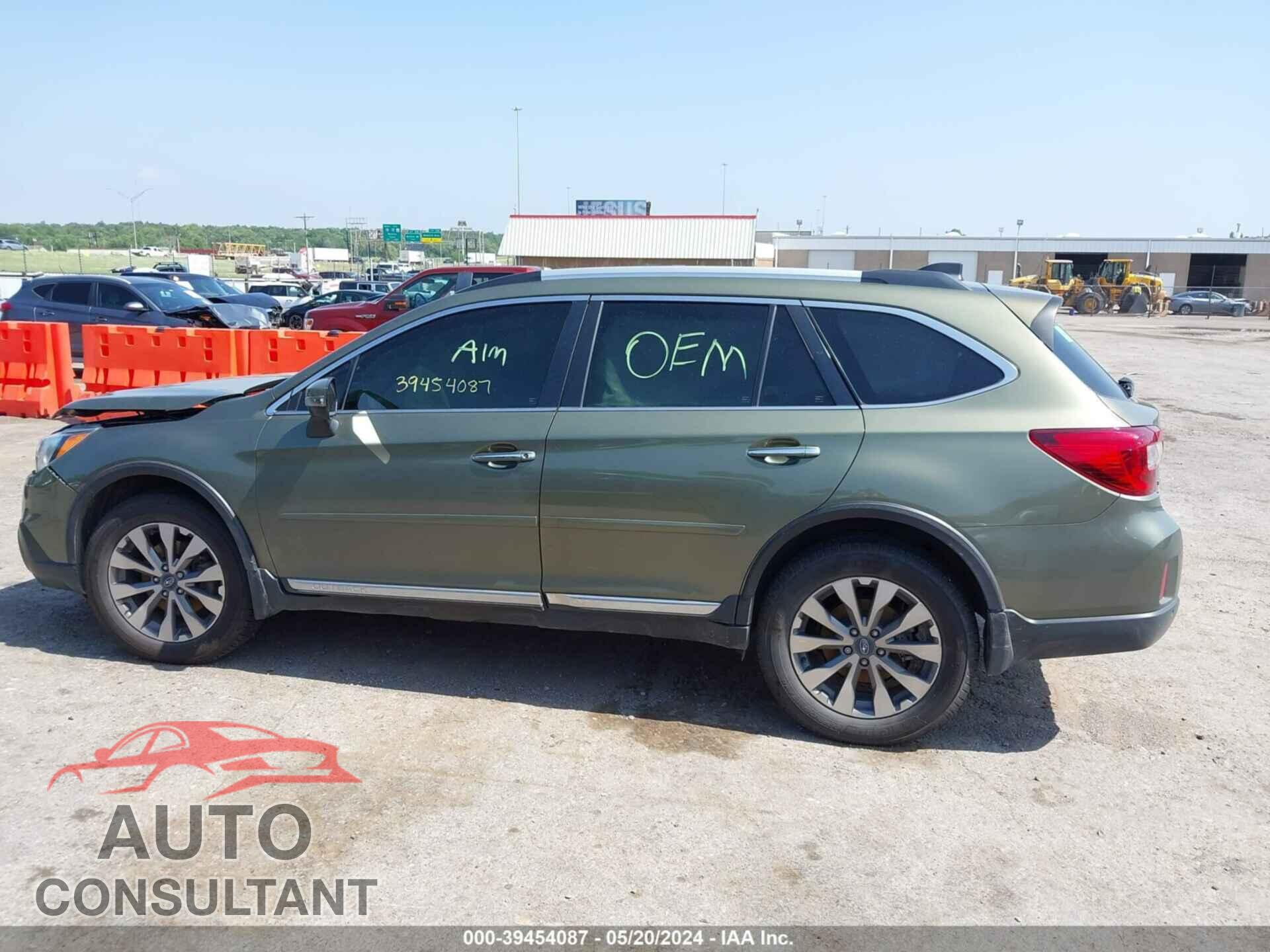 SUBARU OUTBACK 2017 - 4S4BSETCXH3206986
