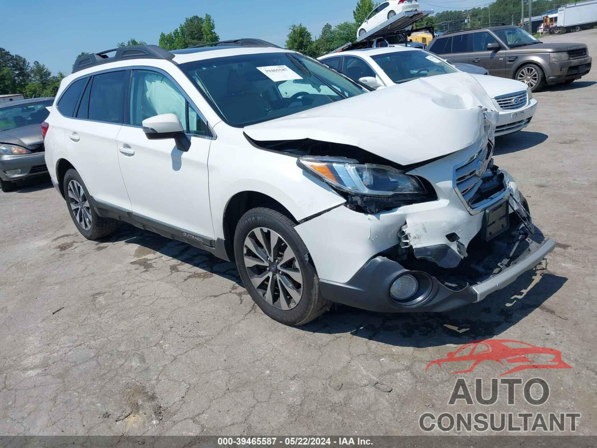 SUBARU OUTBACK 2017 - 4S4BSANC7H3427807