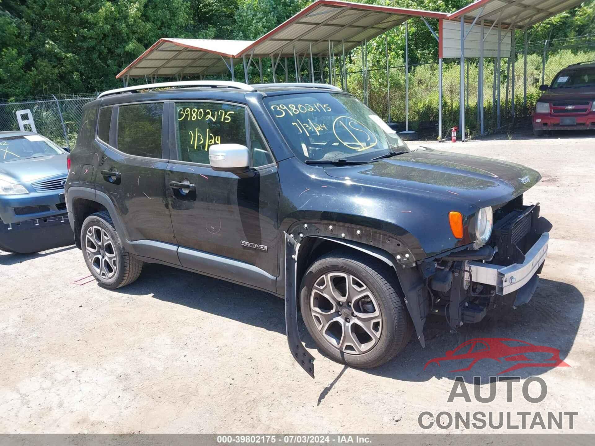 JEEP RENEGADE 2016 - ZACCJADT4GPC91708