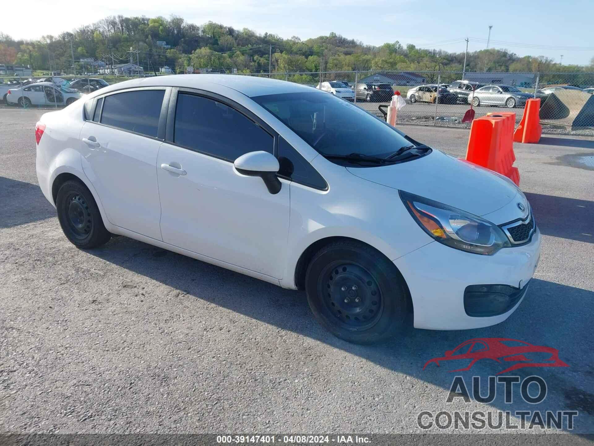 KIA RIO 2014 - KNADM4A39E6360620