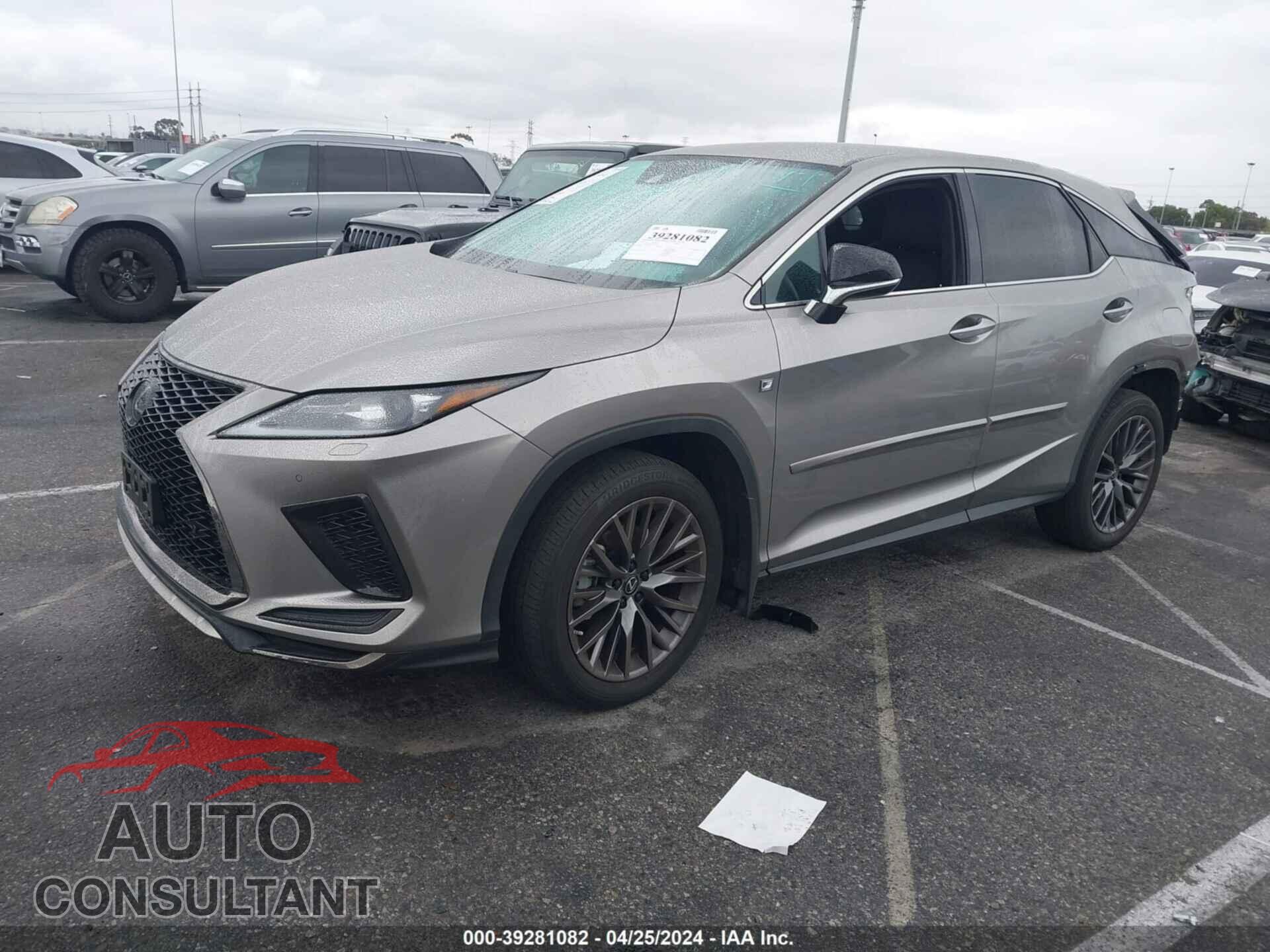 LEXUS RX 2020 - 2T2SZMDA8LC219755