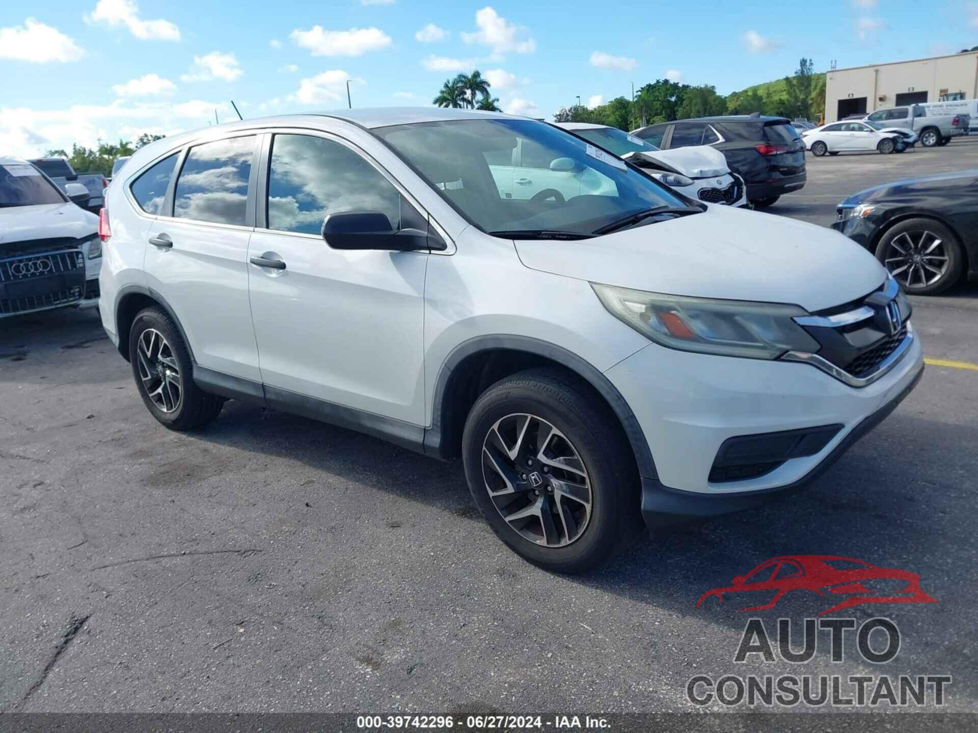 HONDA CR-V 2016 - 5J6RM3H4XGL013894