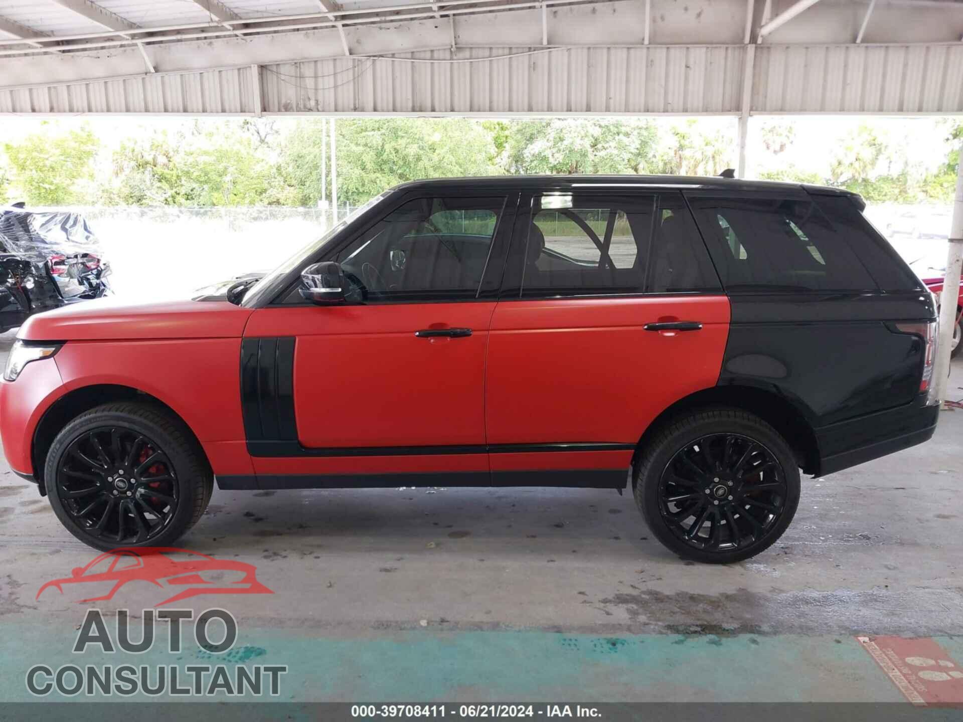 LAND ROVER RANGE ROVER 2016 - SALGS2EF1GA262043