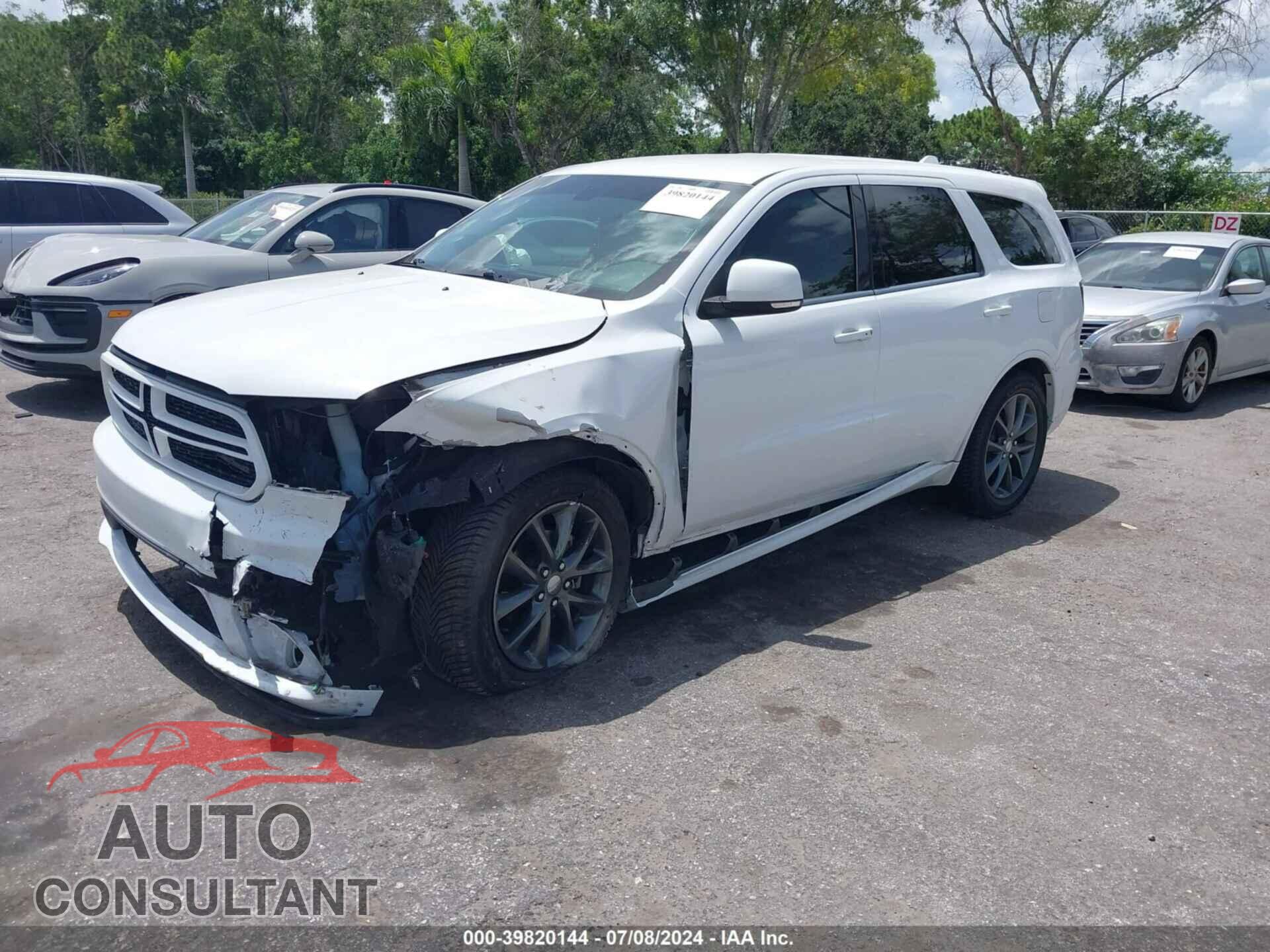 DODGE DURANGO 2018 - 1C4RDHDG1JC316511