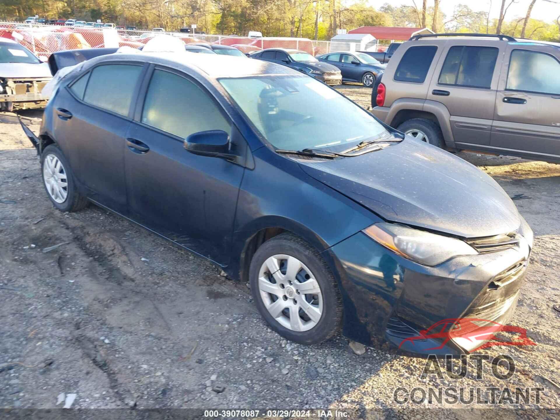 TOYOTA COROLLA 2017 - 5YFBURHE6HP668422