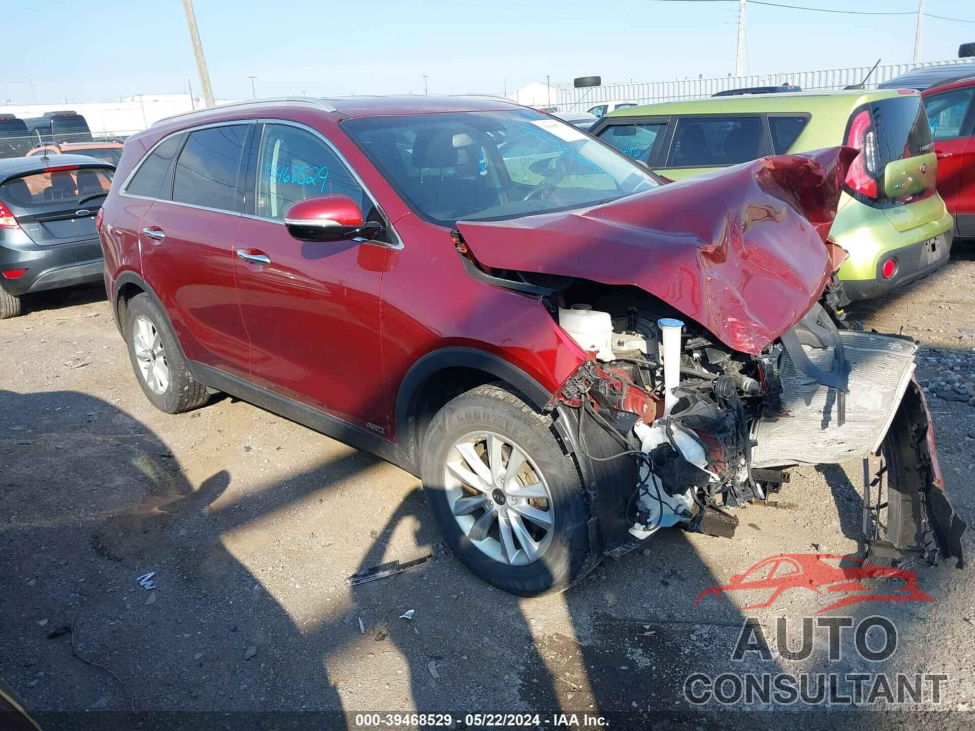KIA SORENTO 2019 - 5XYPGDA31KG523177