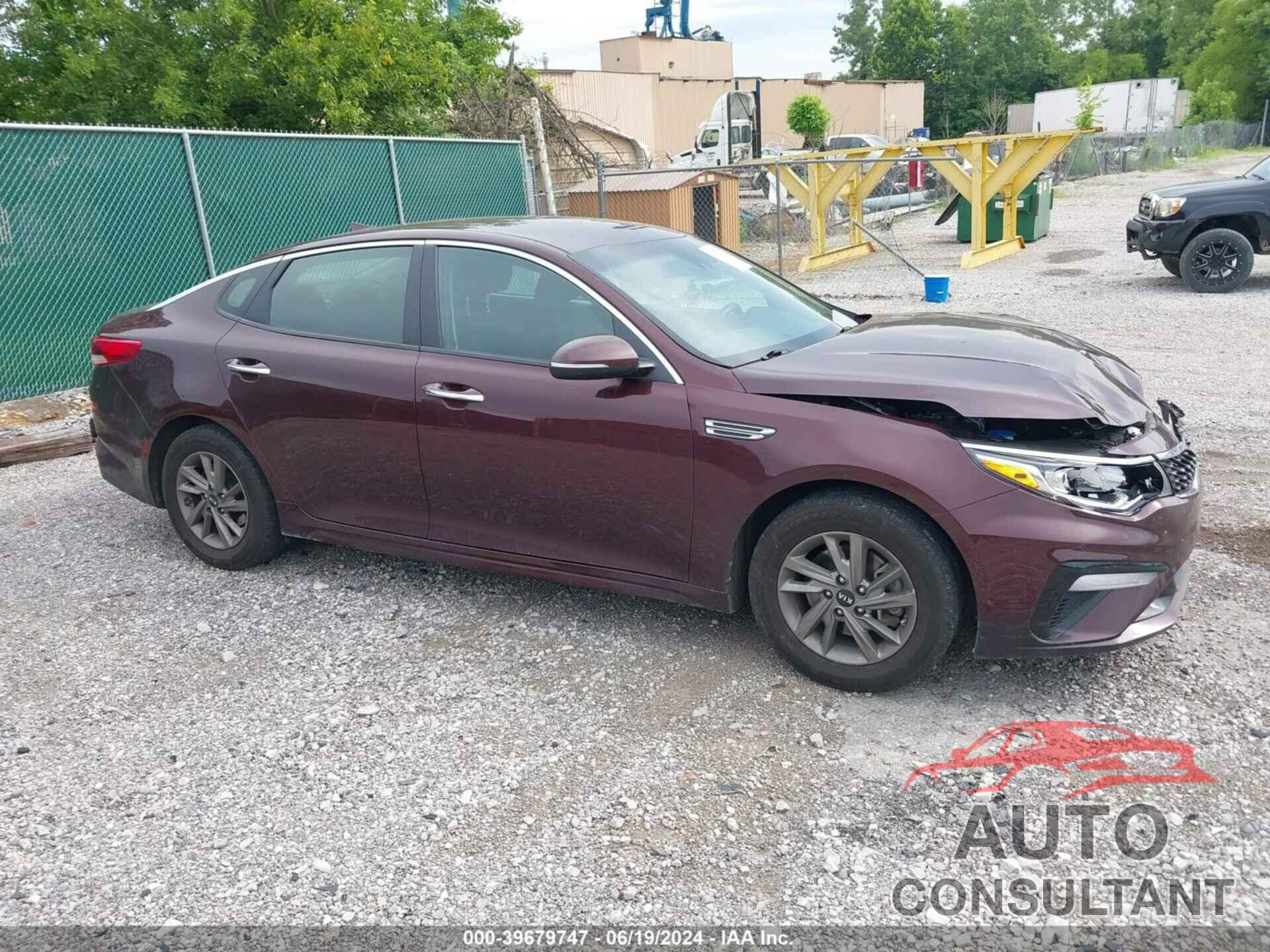 KIA OPTIMA 2020 - 5XXGT4L33LG386192