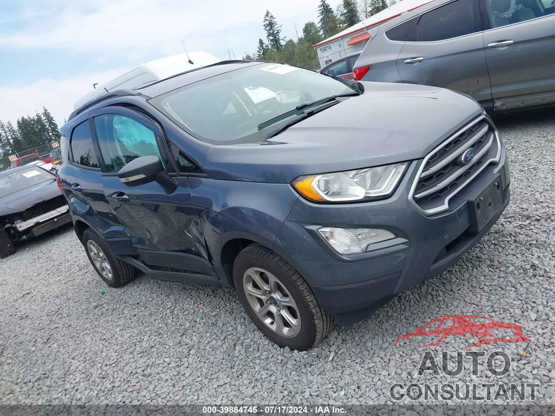 FORD ECOSPORT 2019 - MAJ6S3GL6KC262361