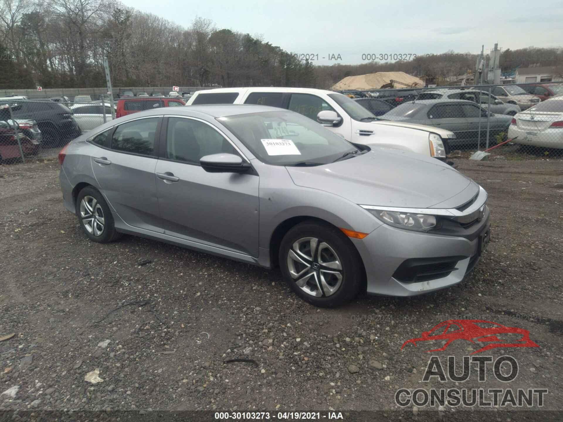 HONDA CIVIC SEDAN 2016 - 19XFC2F53GE214238