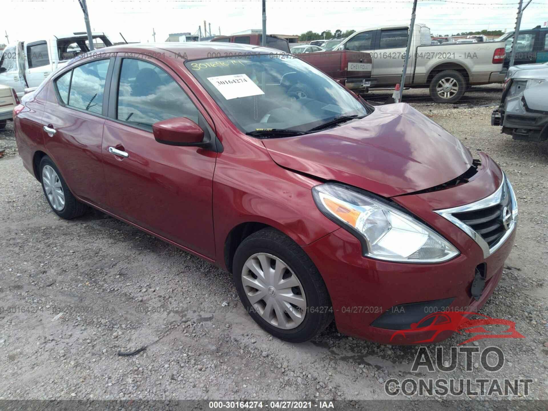 NISSAN VERSA 2016 - 3N1CN7AP3GL814520
