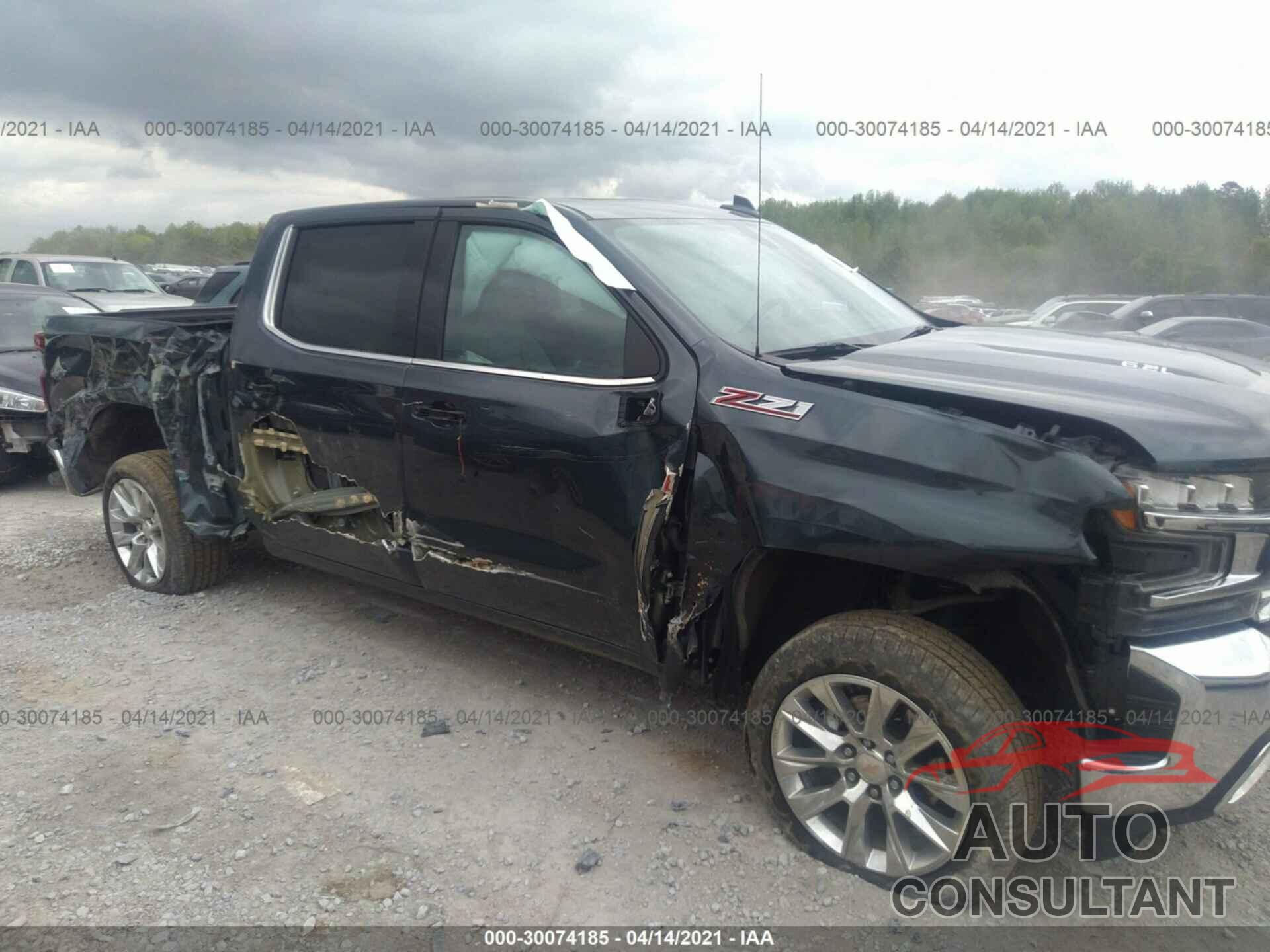 CHEVROLET SILVERADO 1500 2020 - 3GCUYGEL2LG435902