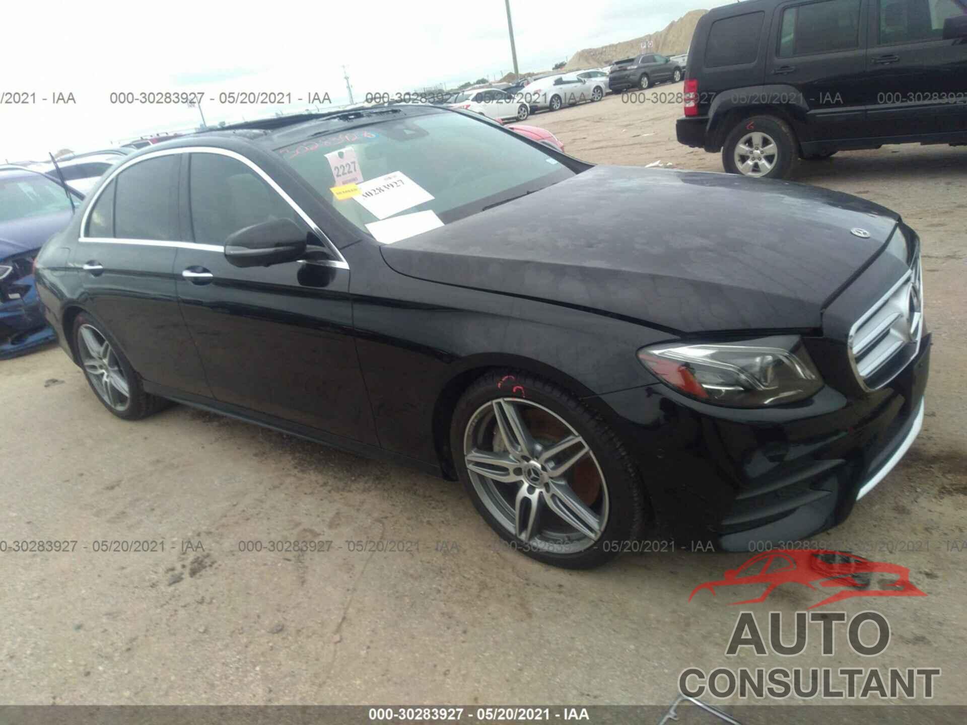 MERCEDES-BENZ E-CLASS 2019 - WDDZF4JB5KA605633