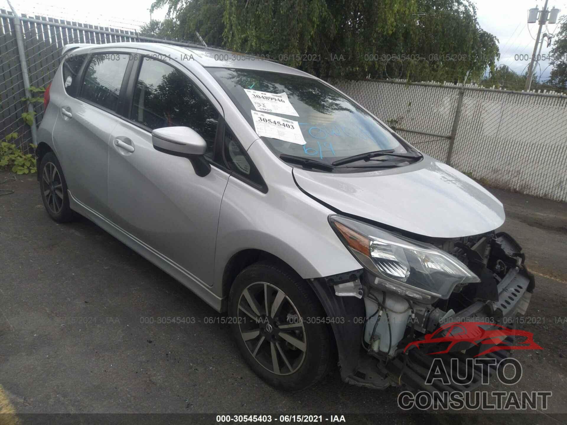 NISSAN VERSA NOTE 2018 - 3N1CE2CP6JL359606