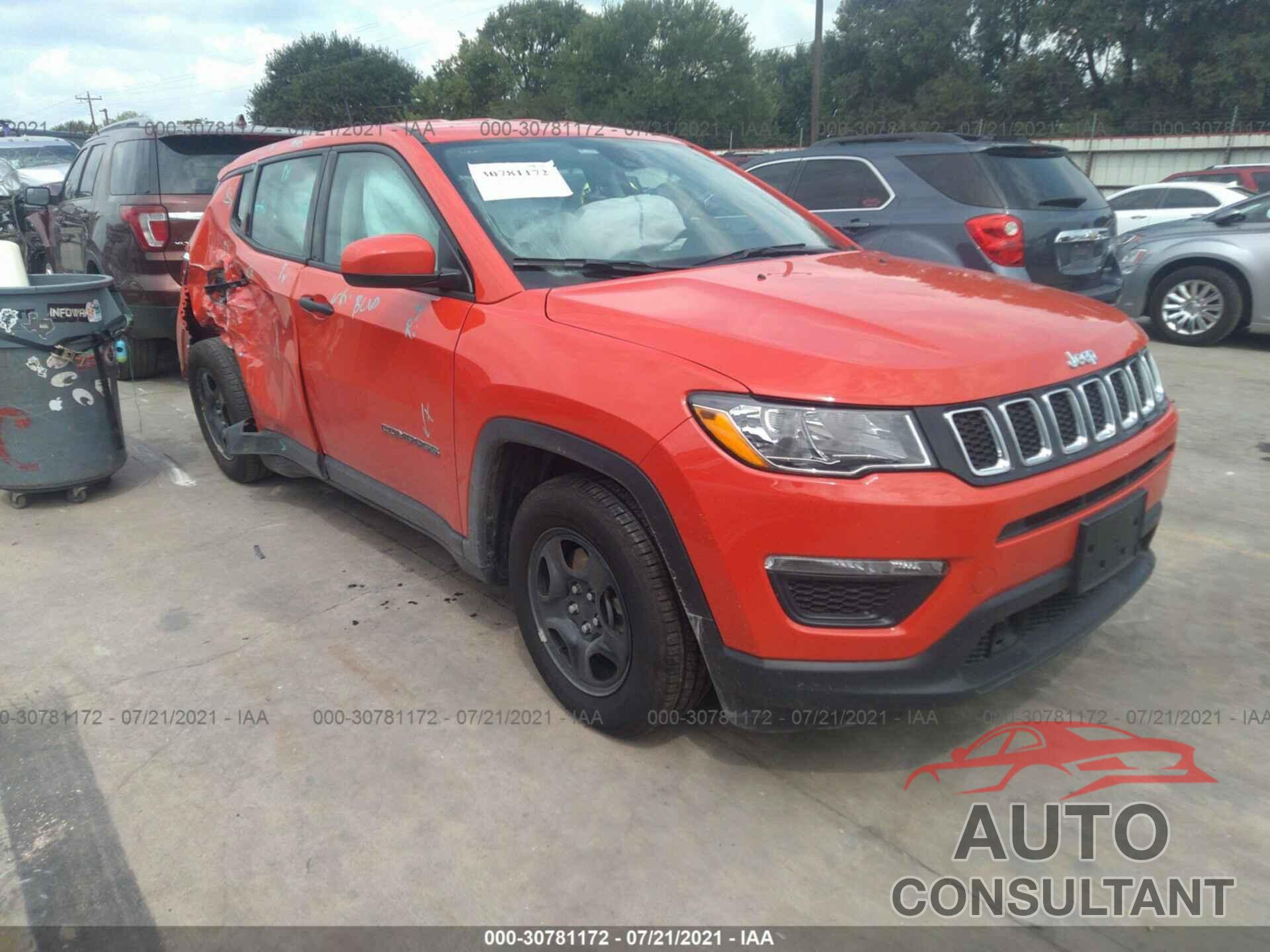 JEEP COMPASS 2020 - 3C4NJCABXLT144537
