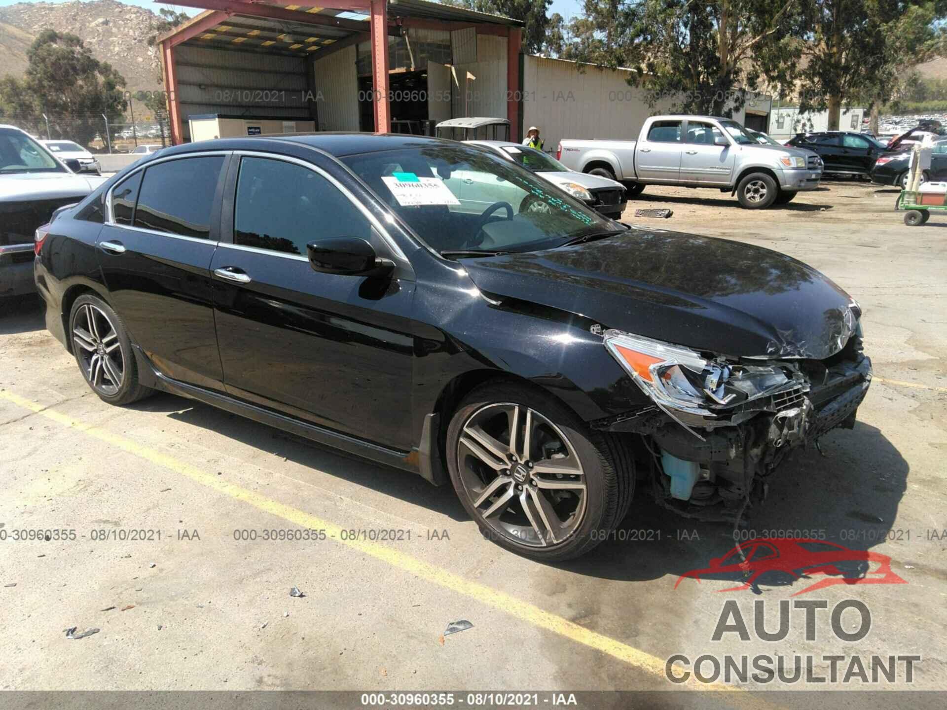 HONDA ACCORD SEDAN 2017 - 1HGCR2F51HA165290