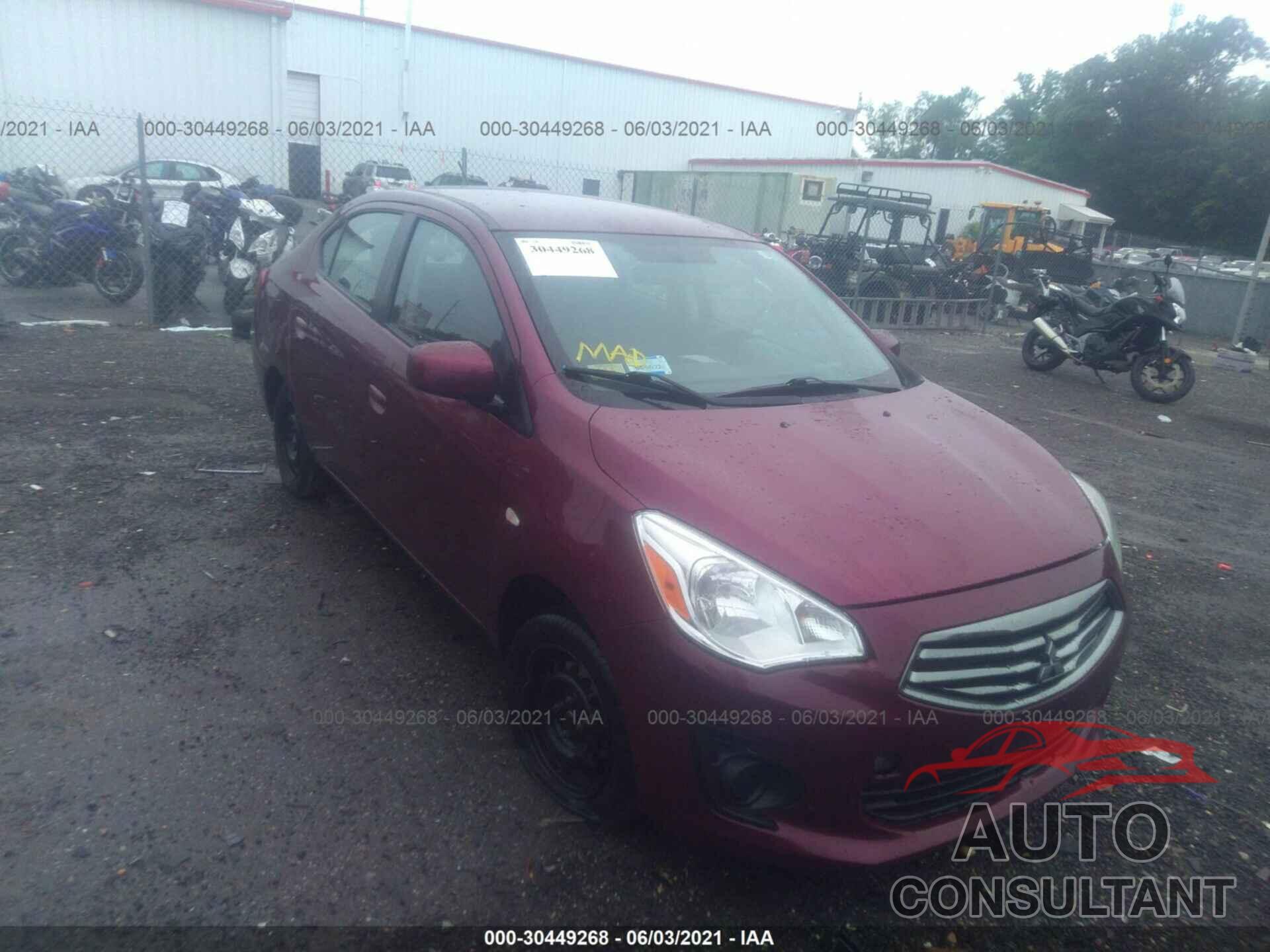 MITSUBISHI MIRAGE G4 2017 - ML32F3FJ1HH003949