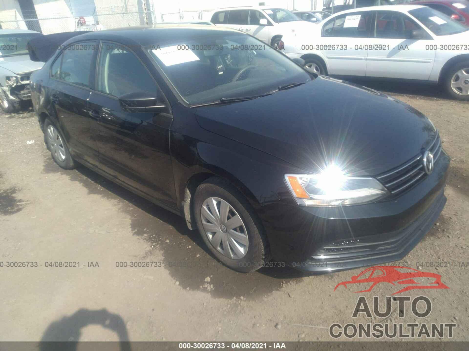 VOLKSWAGEN JETTA SEDAN 2016 - 3VW267AJ1GM303137