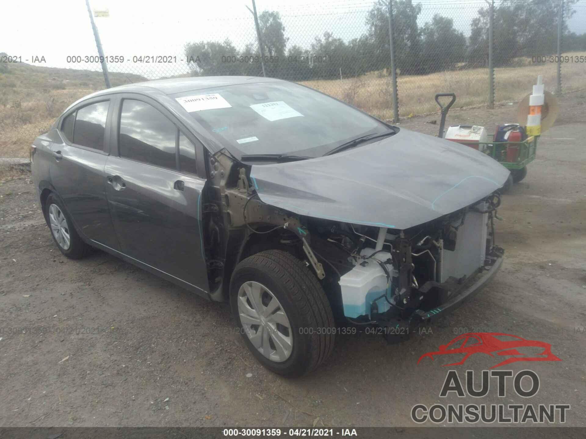 NISSAN VERSA 2020 - 3N1CN8DV3LL903921