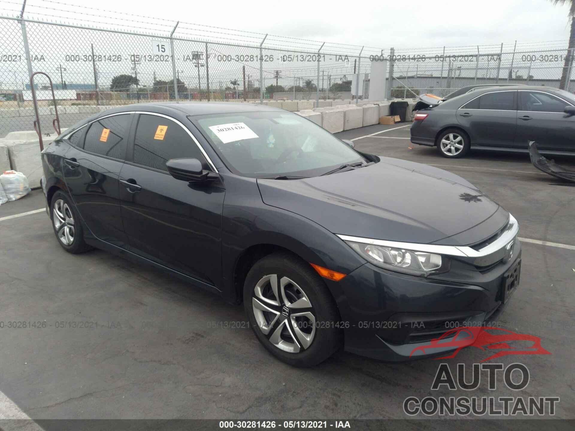 HONDA CIVIC SEDAN 2017 - 2HGFC2F54HH534384