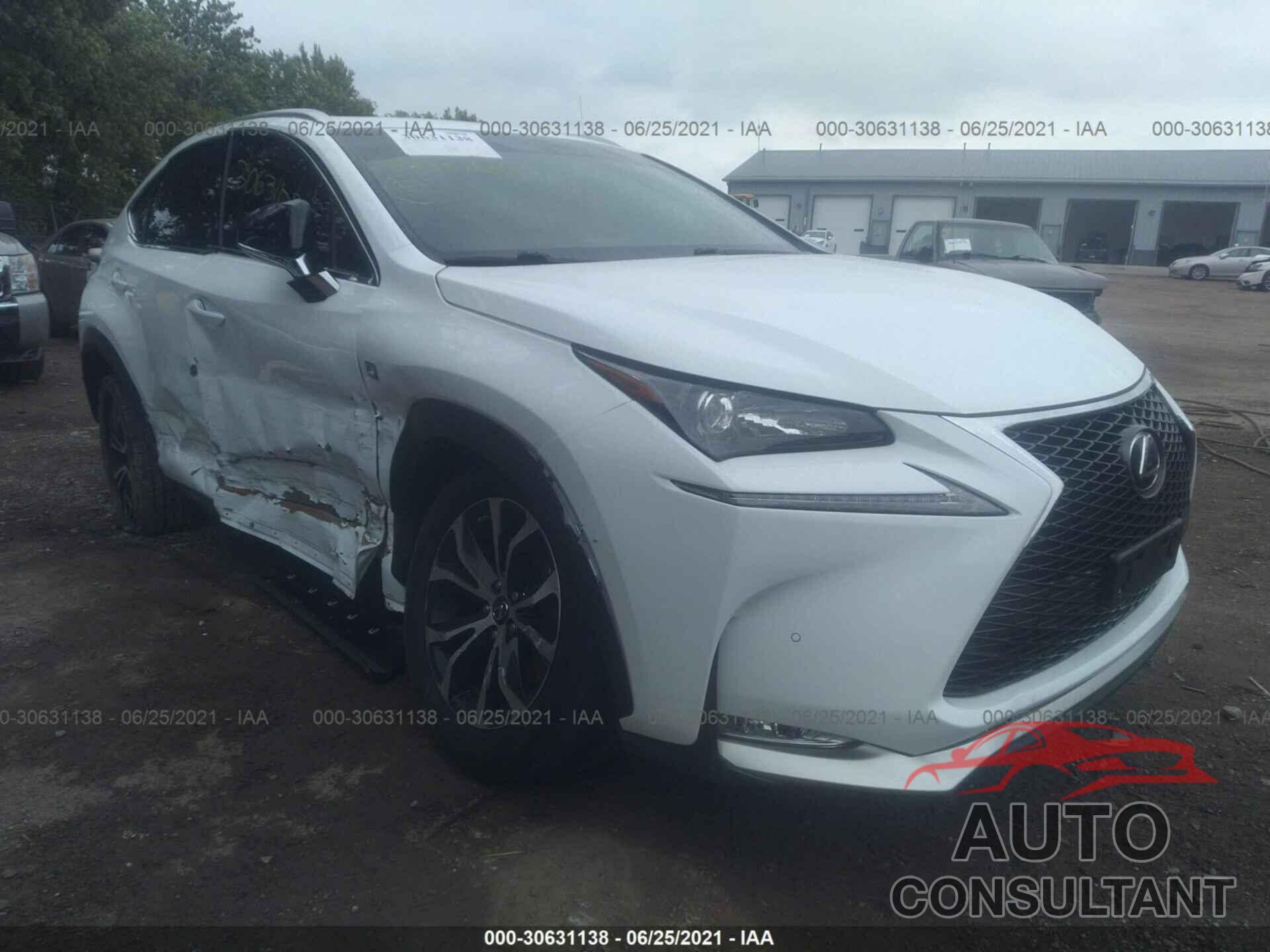 LEXUS NX 2017 - JTJBARBZ4H2144850