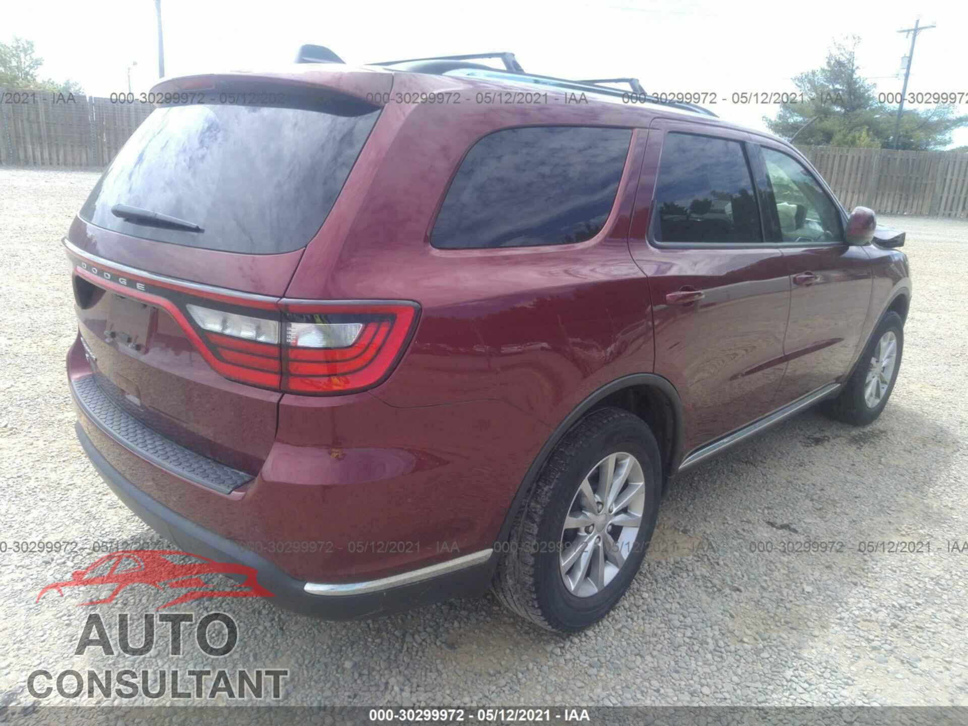 DODGE DURANGO 2018 - 1C4RDJAG6JC330870