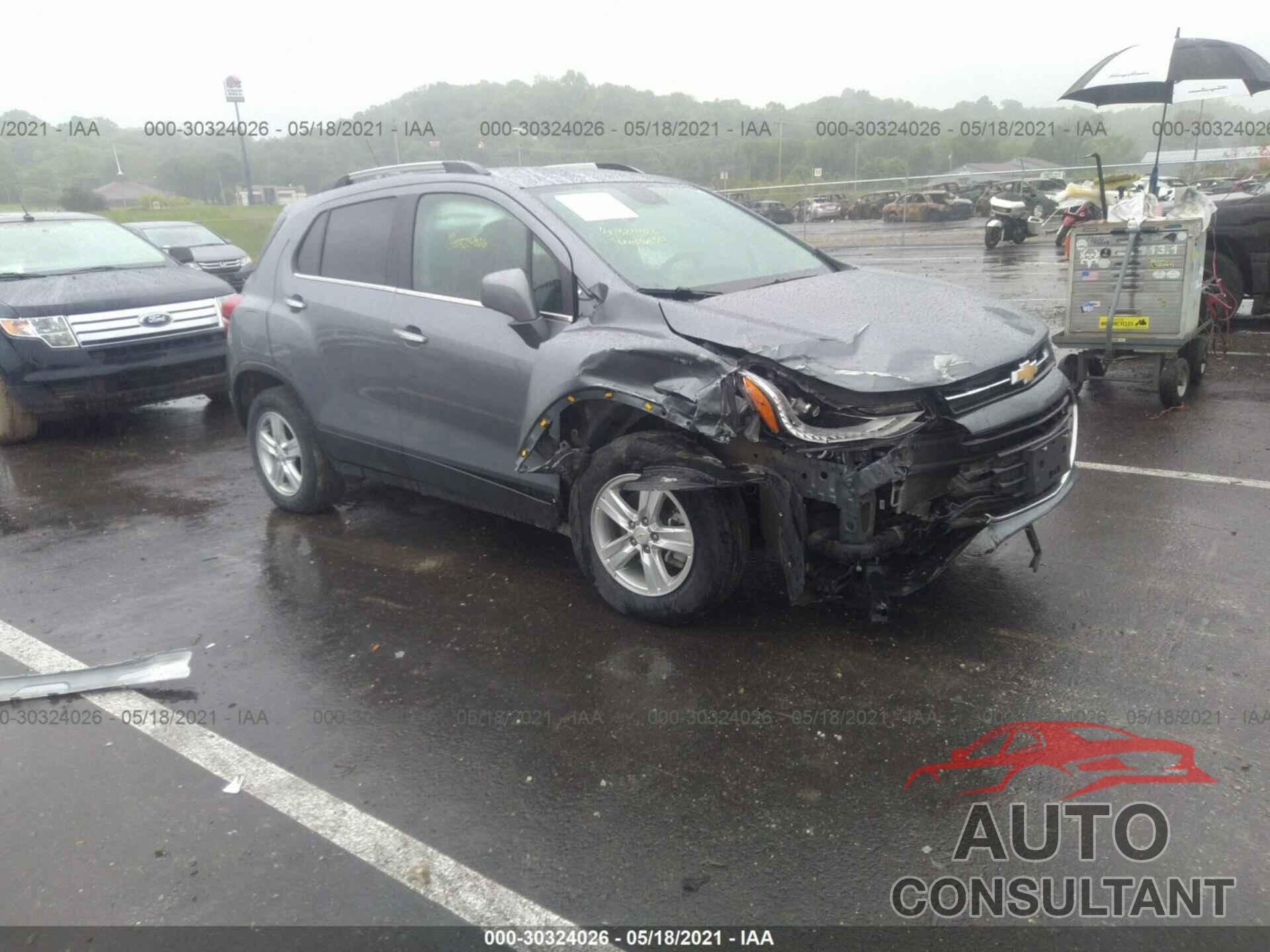 CHEVROLET TRAX 2019 - KL7CJLSB7KB902286