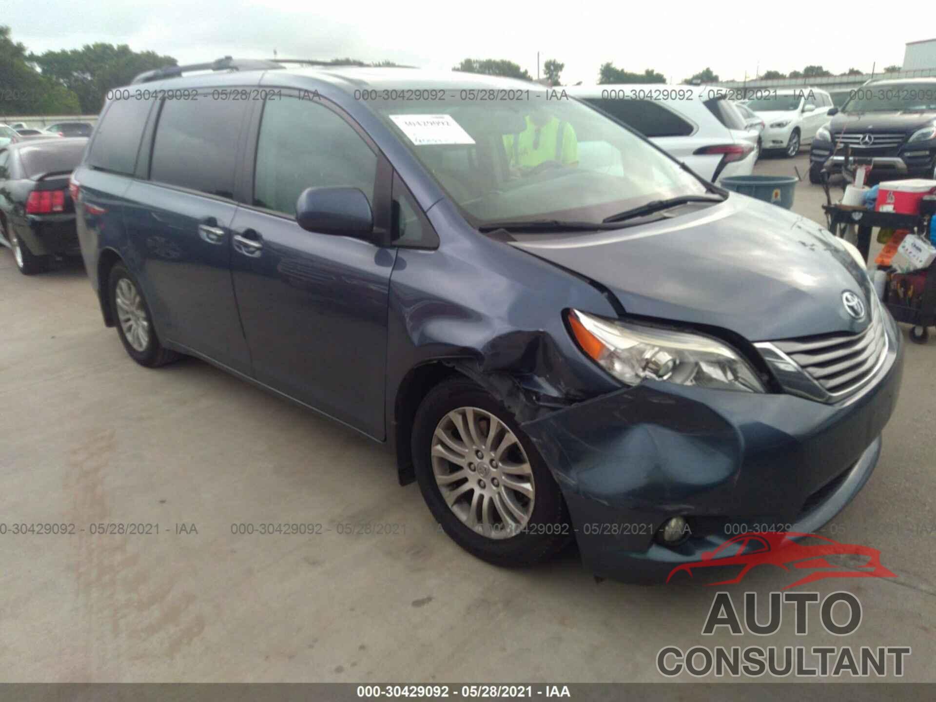 TOYOTA SIENNA 2016 - 5TDYK3DCXGS764951