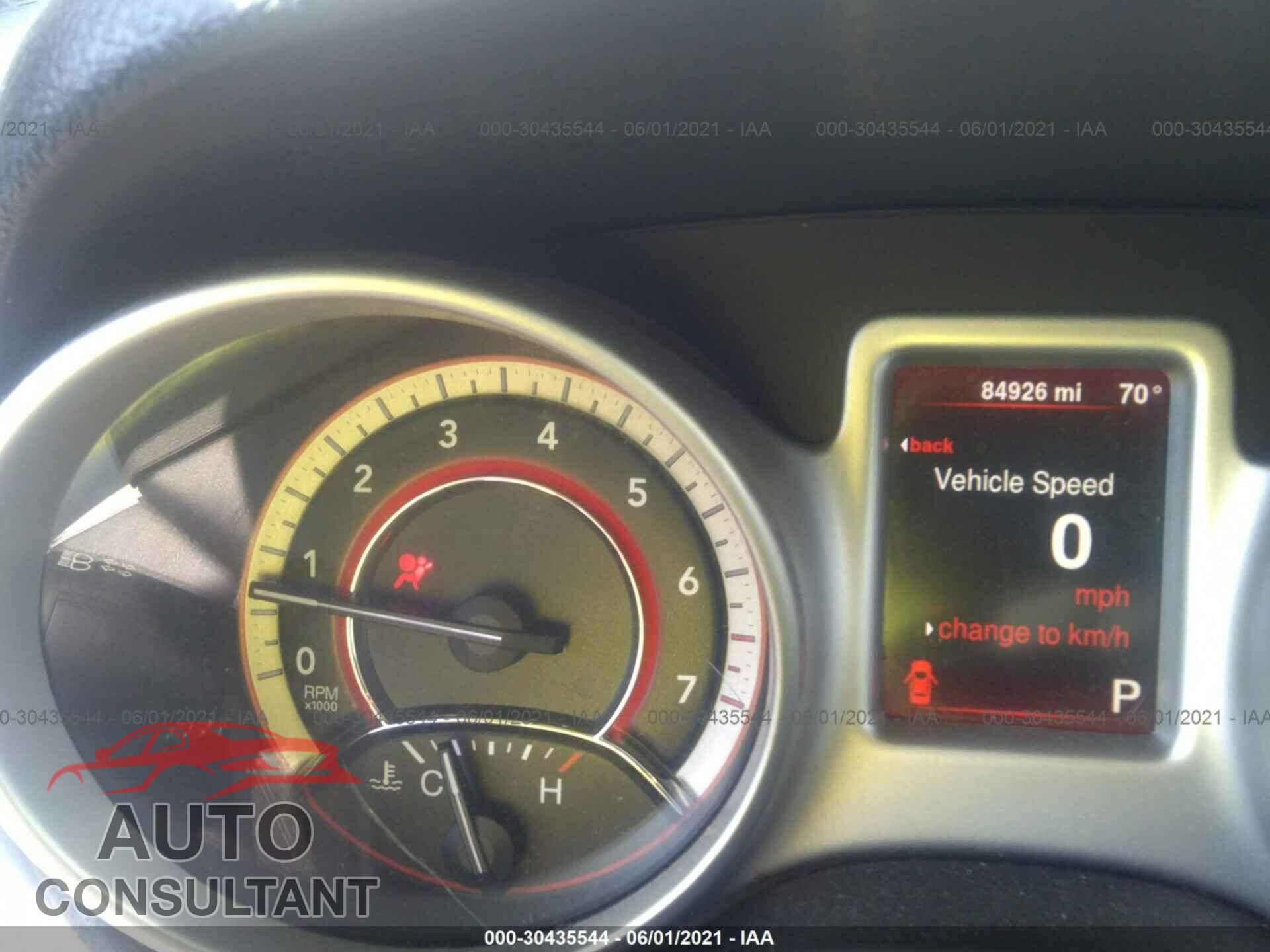 DODGE JOURNEY 2016 - 3C4PDCAB3GT169785