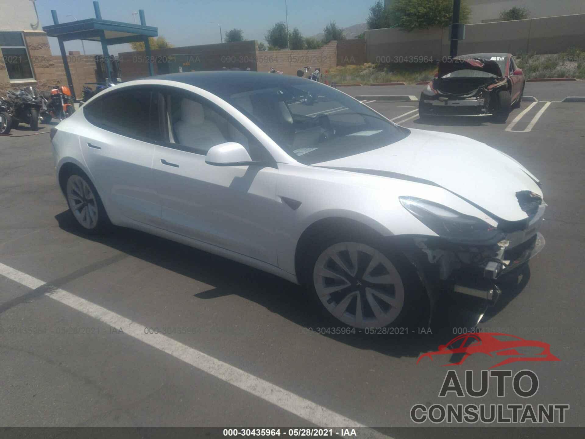 TESLA MODEL 3 2021 - 5YJ3E1EA0MF927691