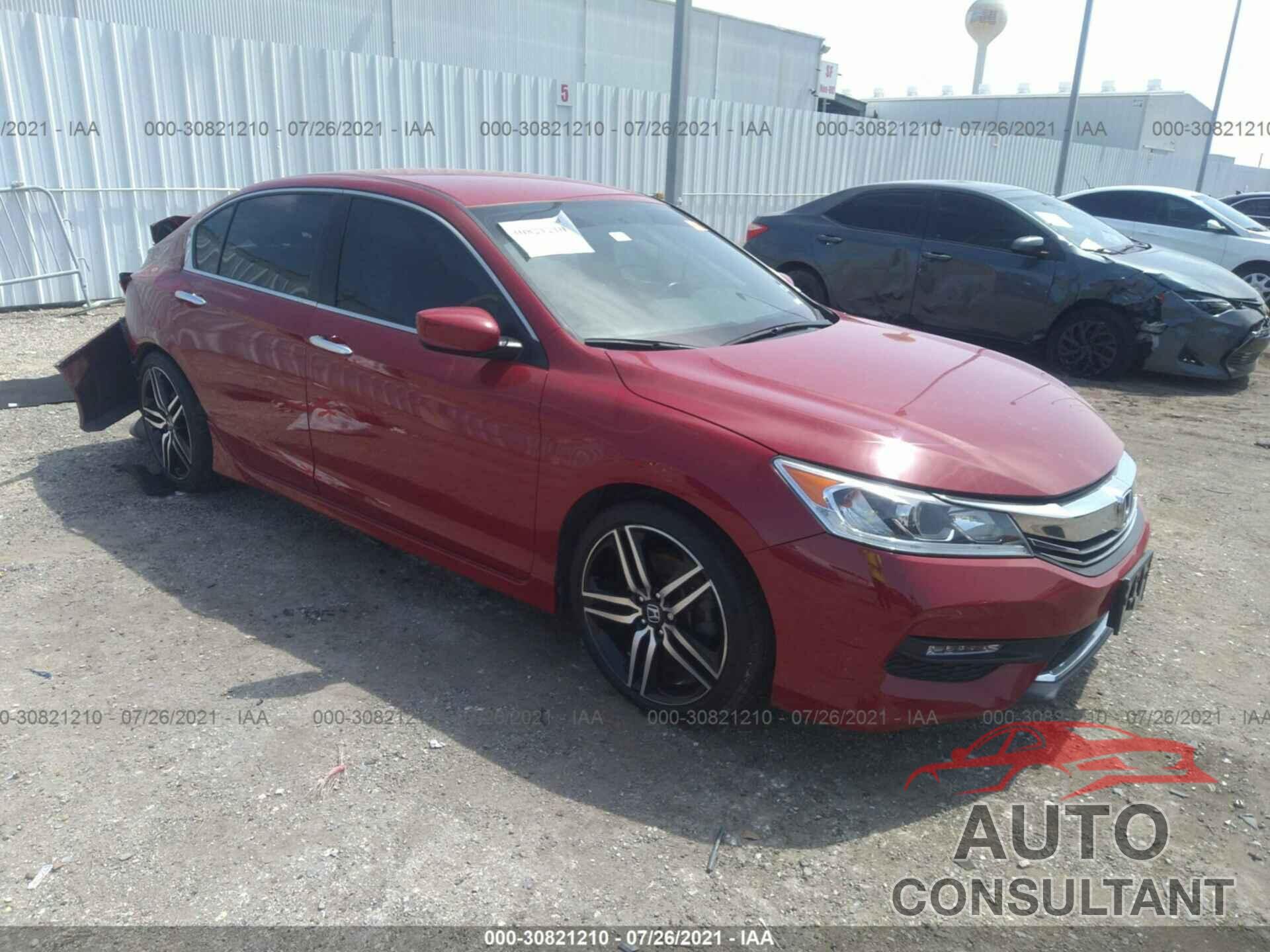 HONDA ACCORD SEDAN 2017 - 1HGCR2F56HA302367