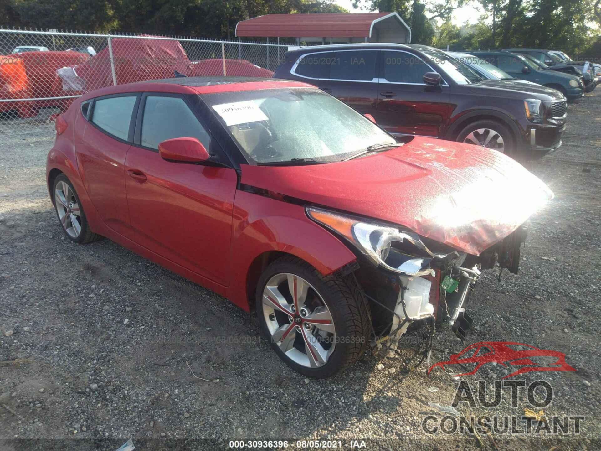 HYUNDAI VELOSTER 2016 - KMHTC6AD8GU282427