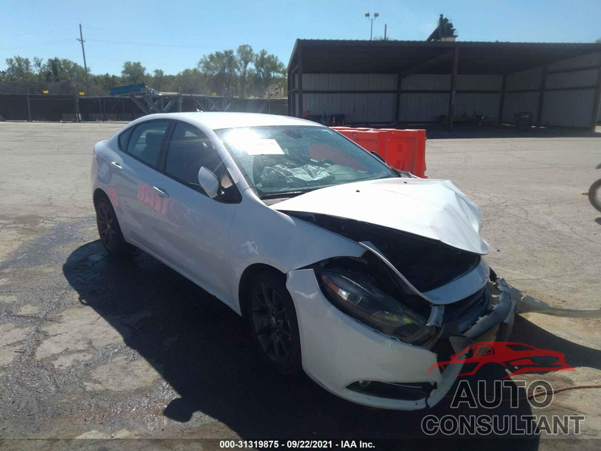 DODGE DART 2016 - 1C3CDFFA9GD821464