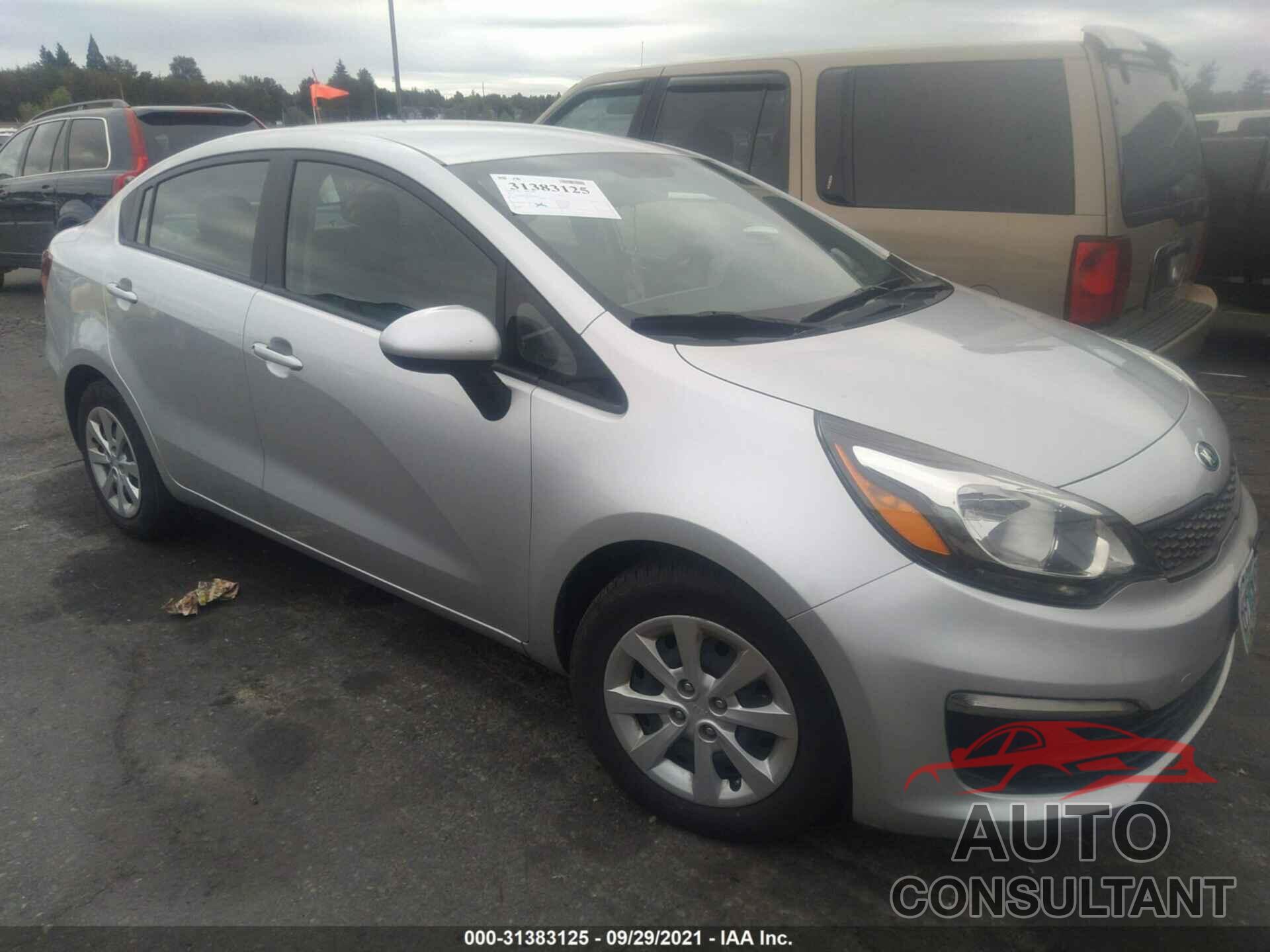KIA RIO 2017 - KNADM4A33H6038950