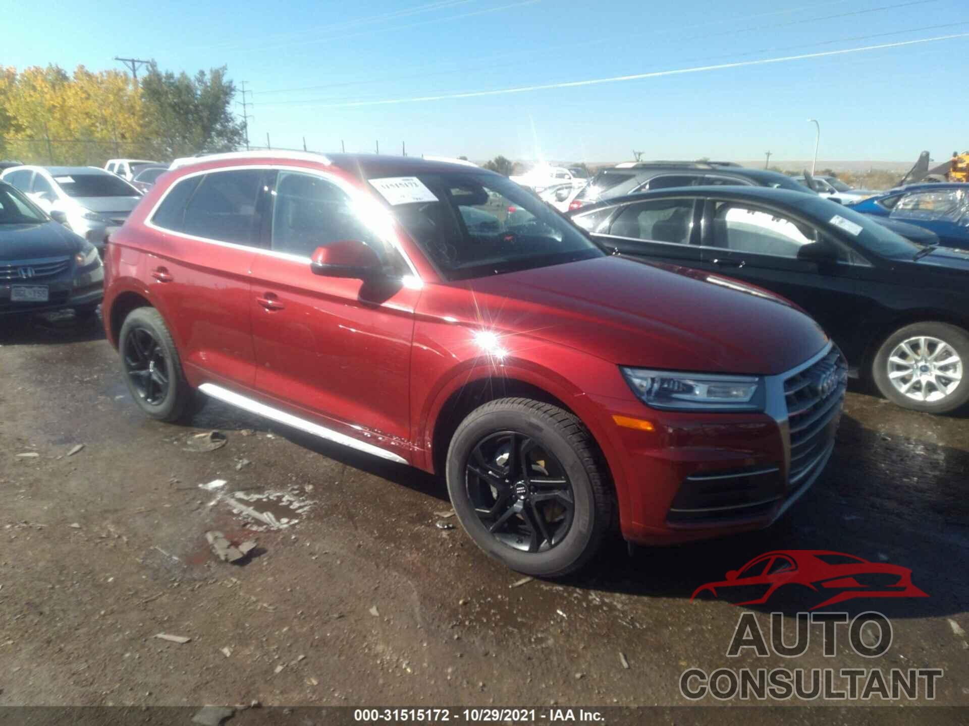 AUDI Q5 2019 - WA1ANAFY8K2107162