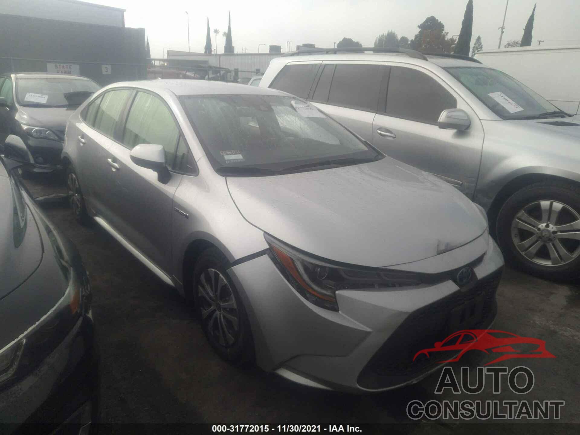 TOYOTA COROLLA 2020 - JTDEBRBE5LJ024533